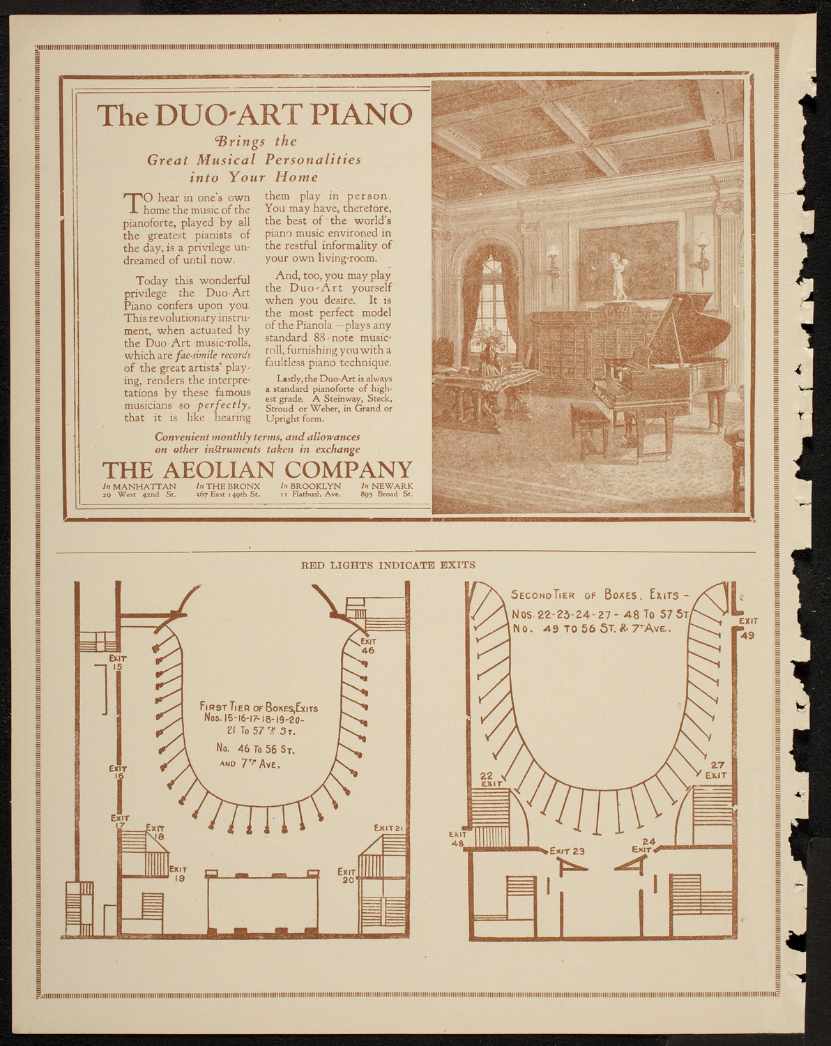 Josef Lhévinne, Piano, April 18, 1920, program page 10