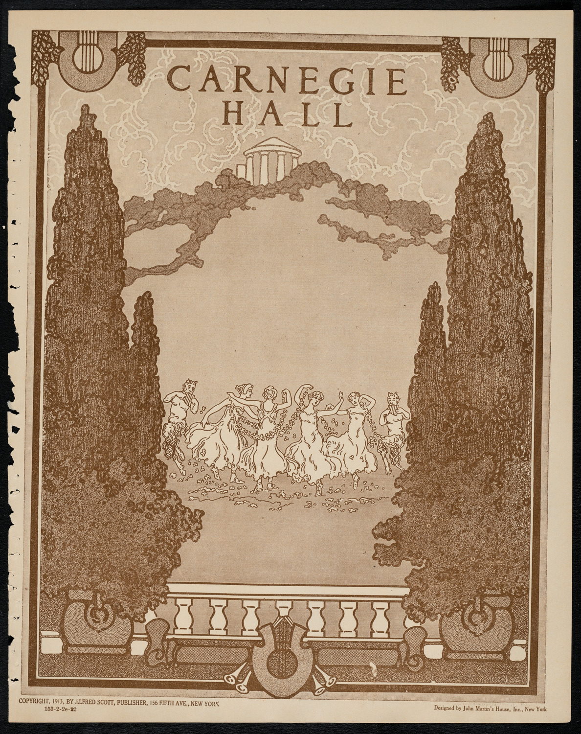 Boston Symphony Orchestra, February 2, 1922, program page 1