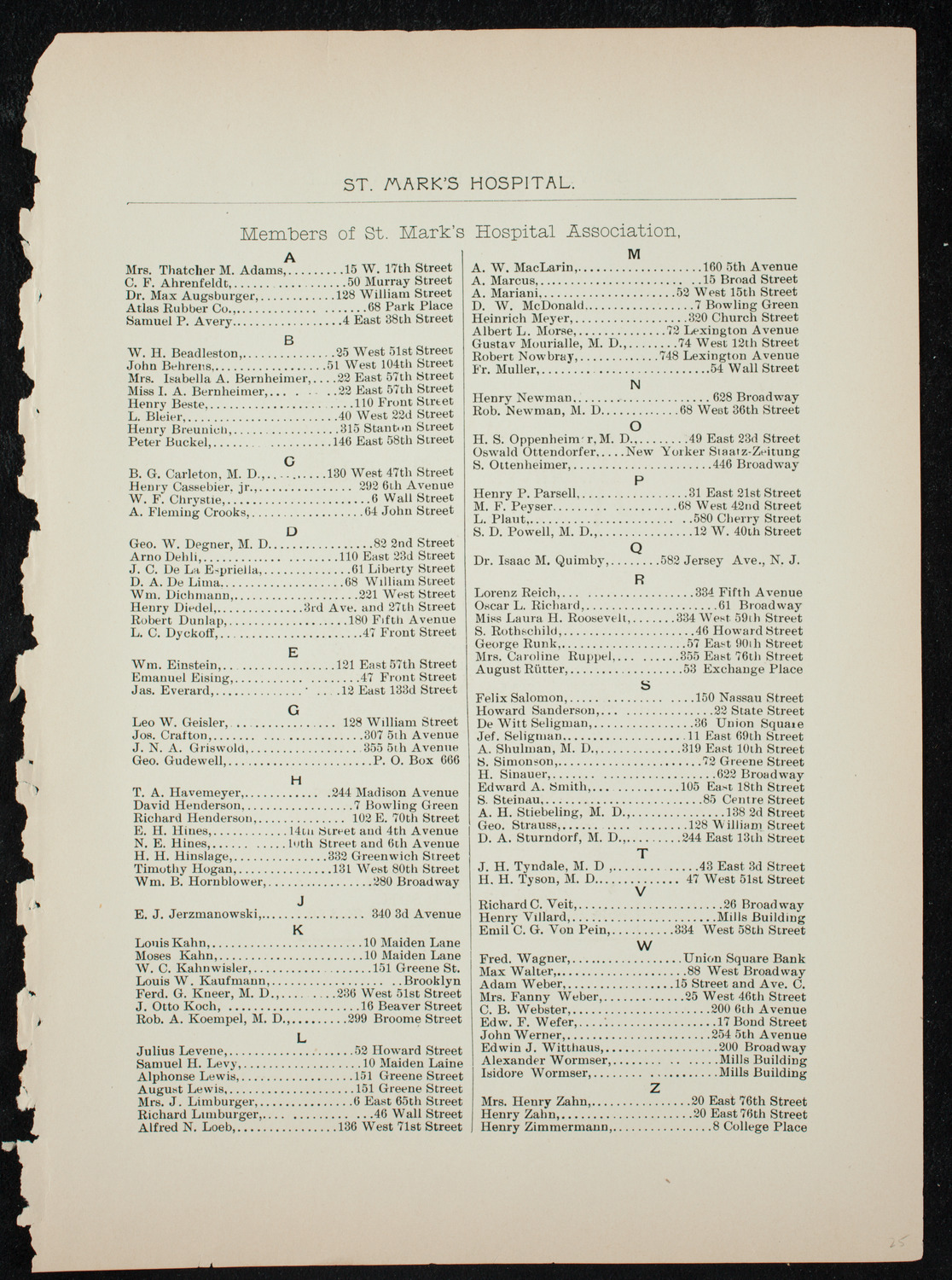 Lecture by Sir Edwin Arnold, November 4, 1891, program page 25