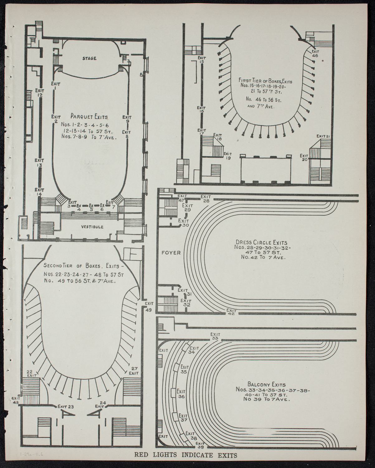 People's Symphony Concert, January 29, 1911, program page 11