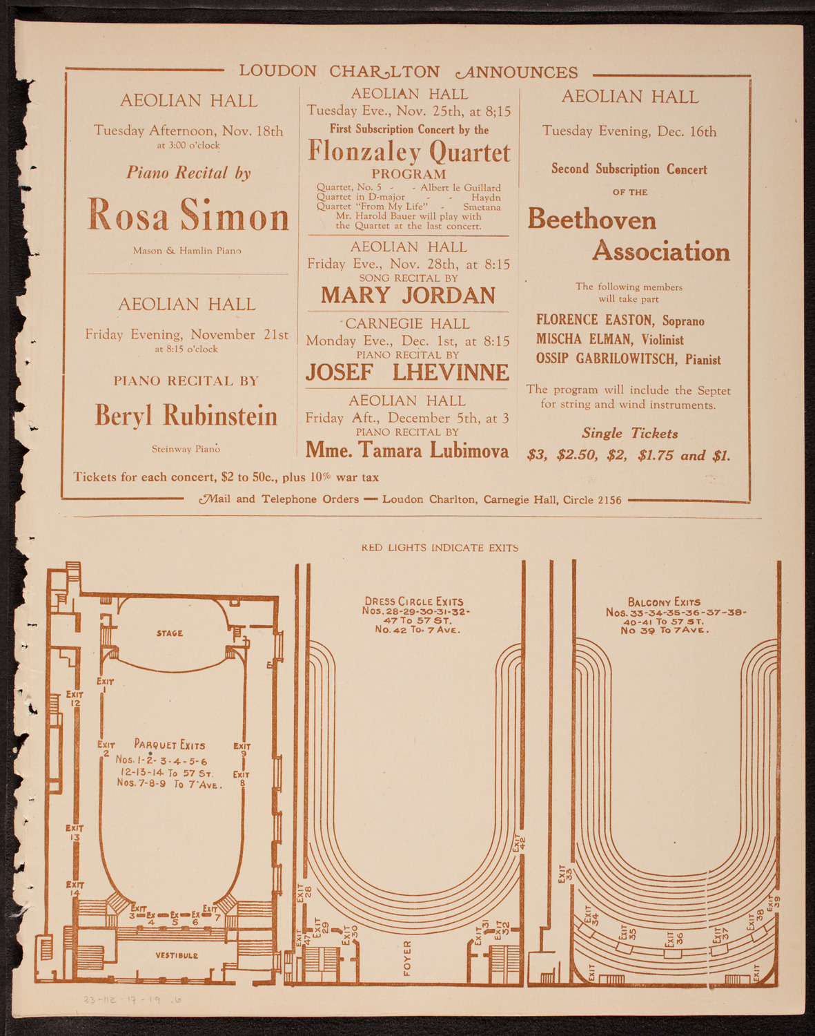 Lecture by Burr McIntosh, November 17, 1919, program page 11