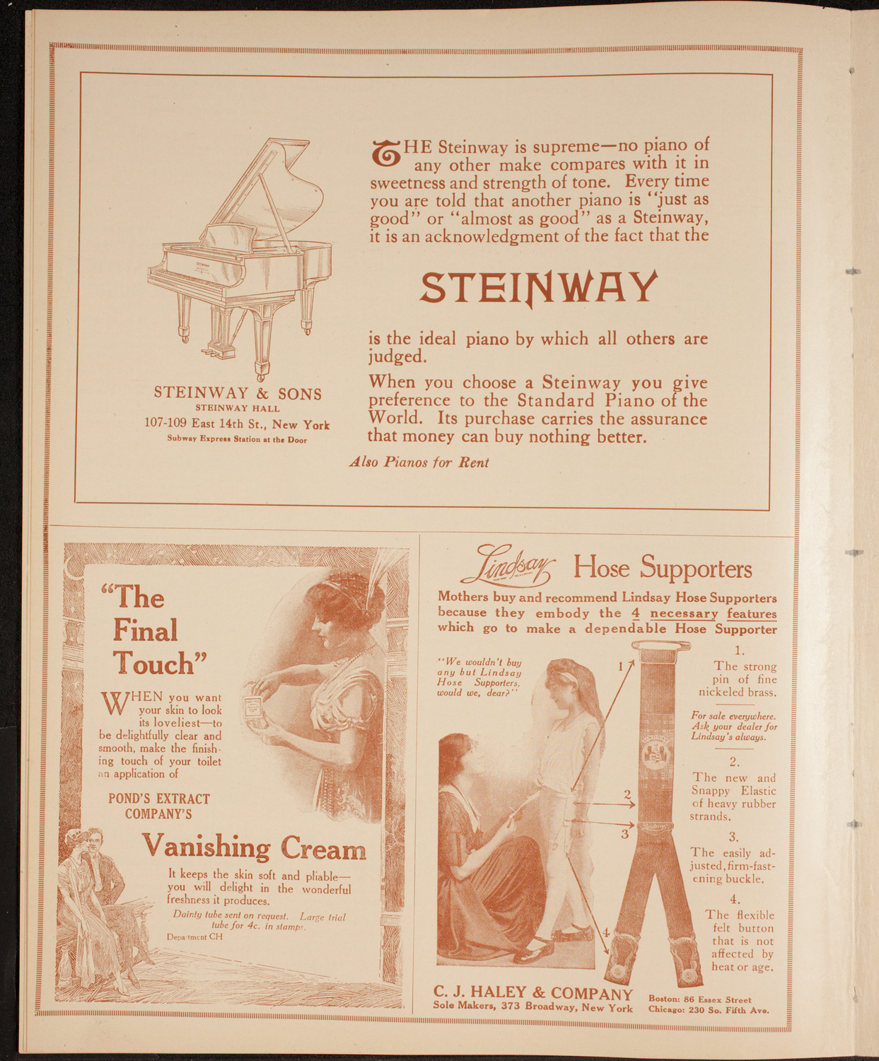 Elmendorf Lecture: Around Northern Europe, November 22, 1914, program page 6