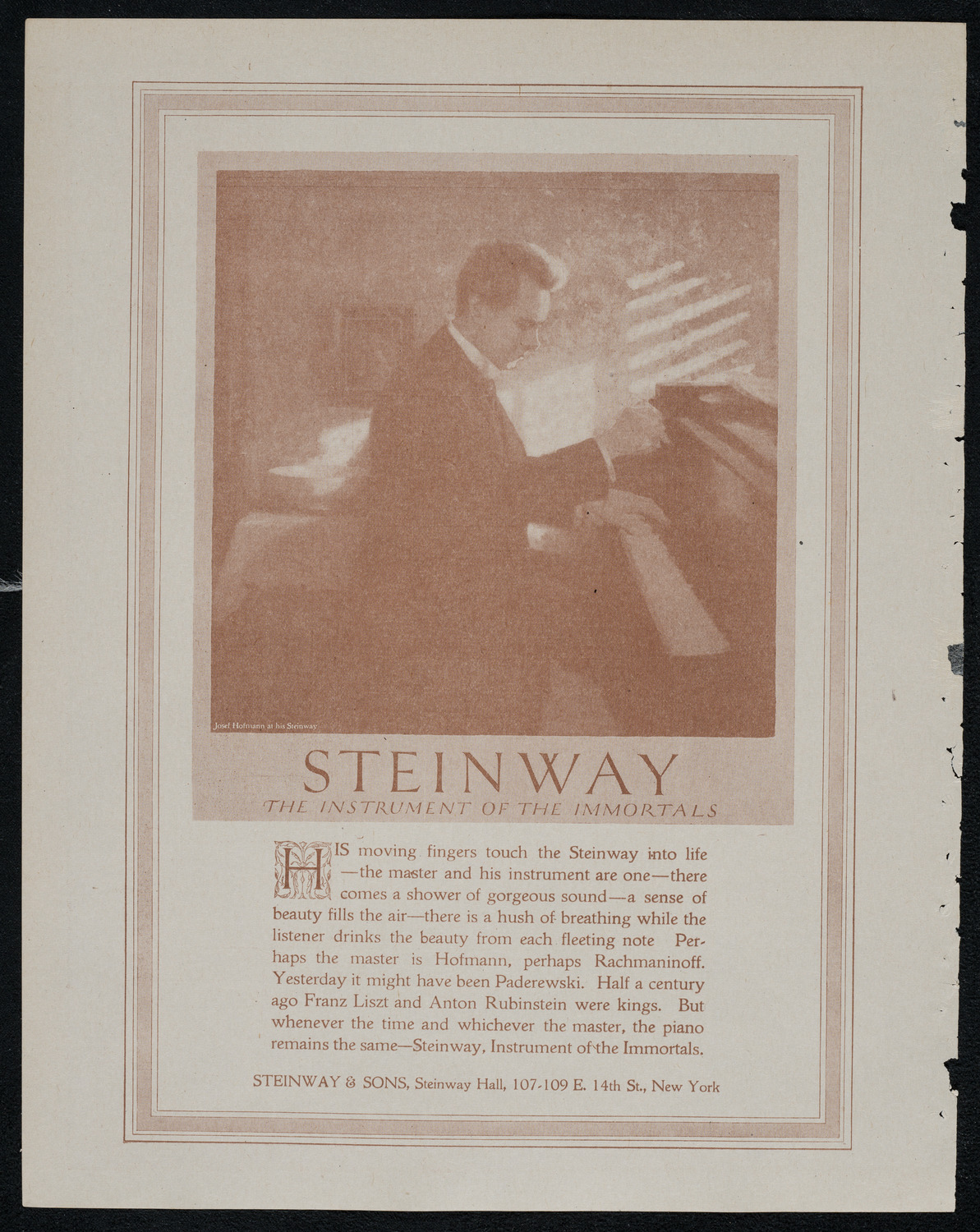 Boston Symphony Orchestra, February 3, 1921, program page 4