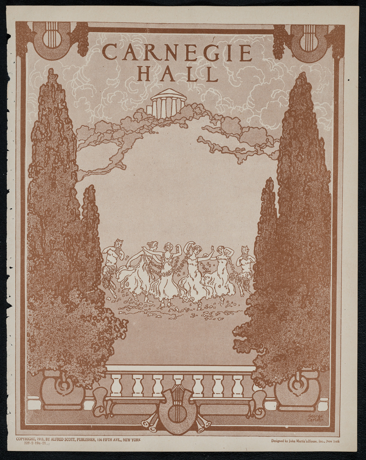 Symphony Concert for Young People, February 19, 1921, program page 1