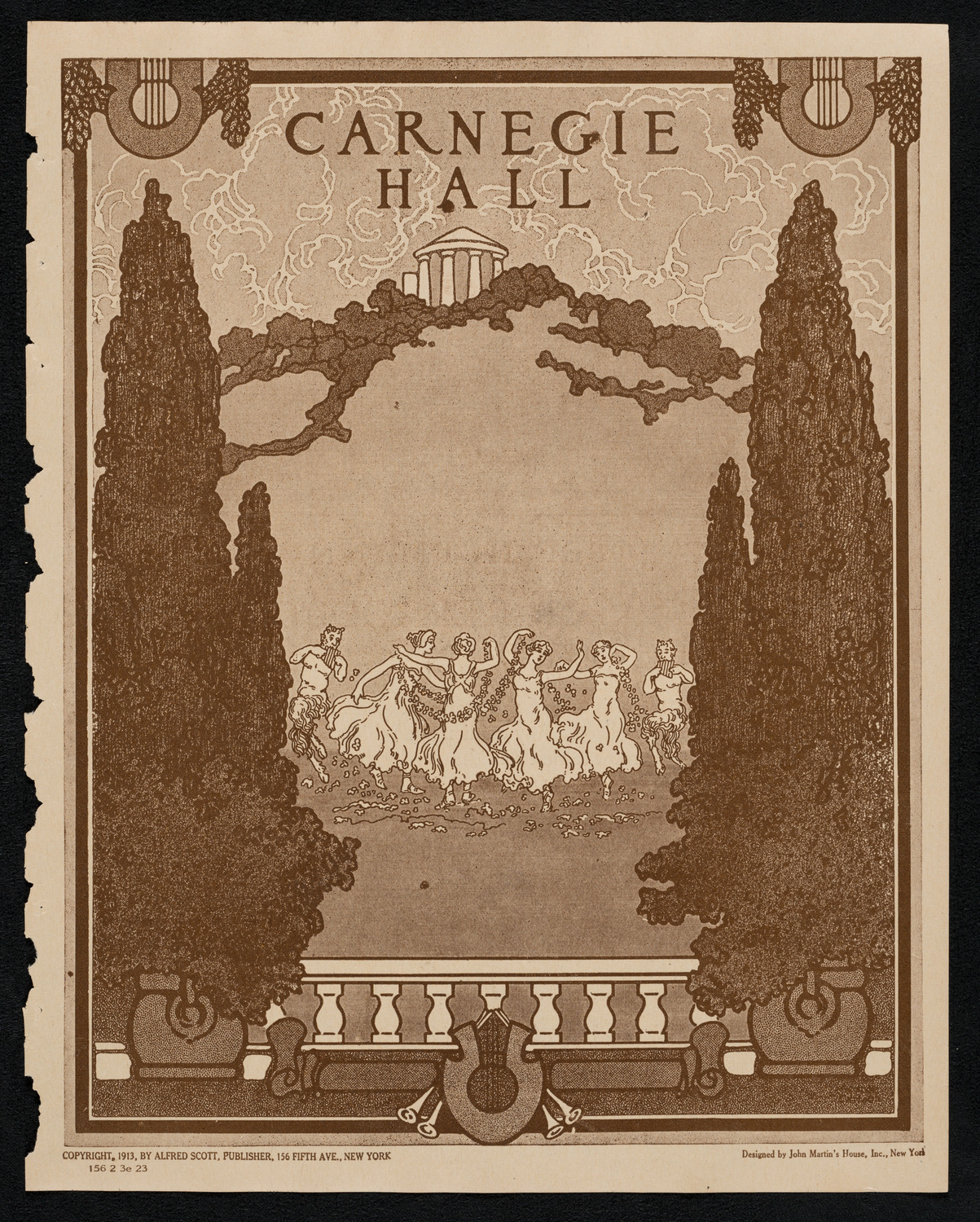 Workmen's Circle Sanatorium Concert, February 3, 1923, program page 1