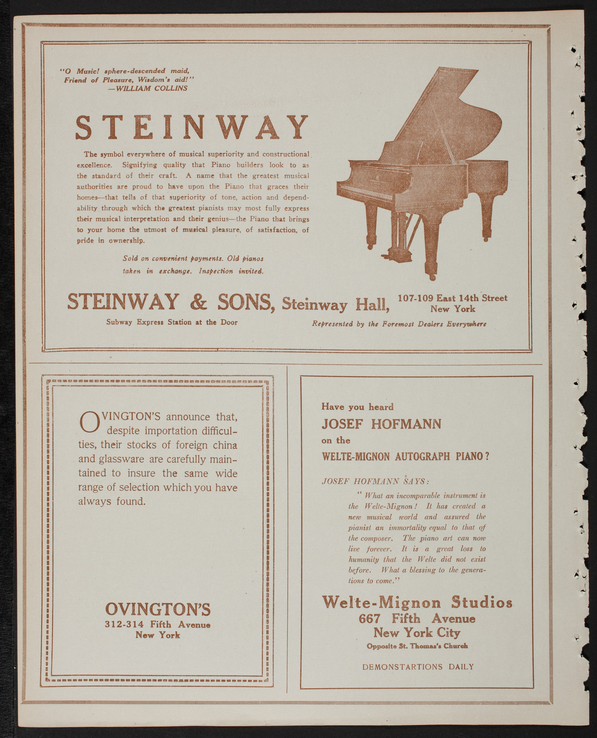 Symphony Concert for Young People, February 2, 1918, program page 4