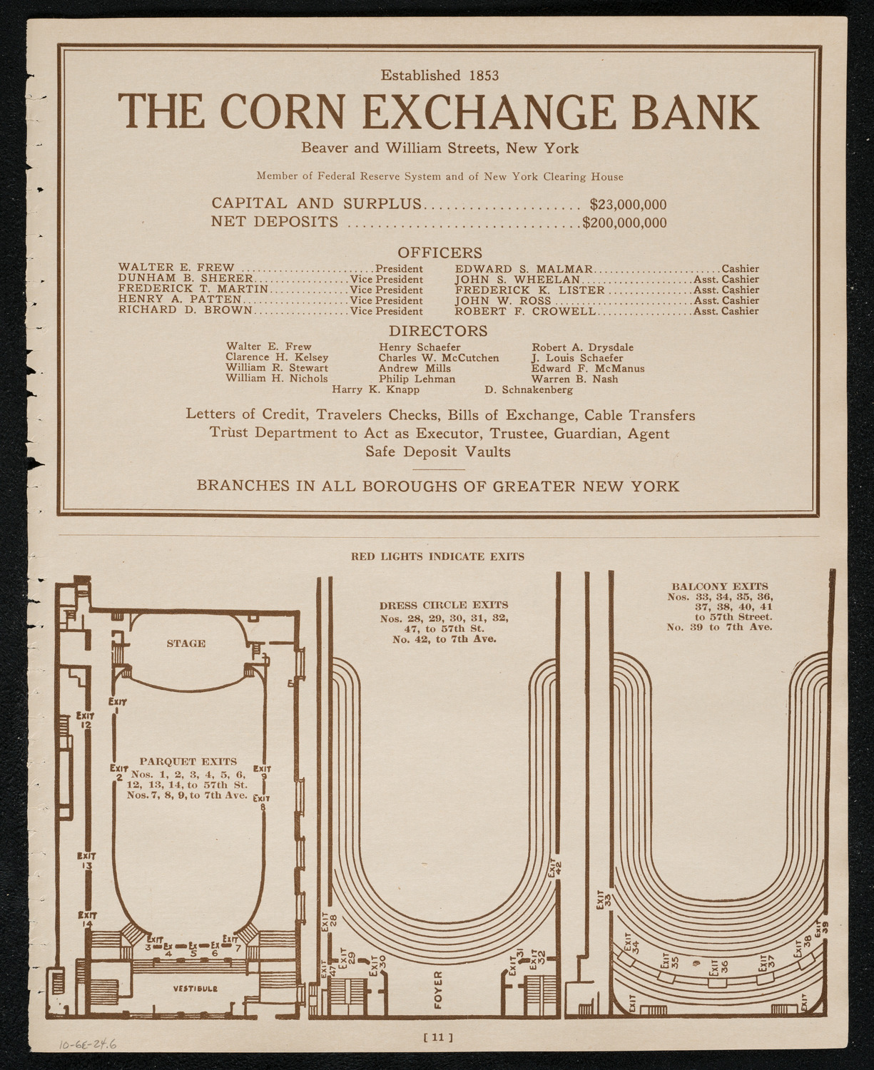 Rhys Morgan, Tenor, October 6, 1924, program page 11