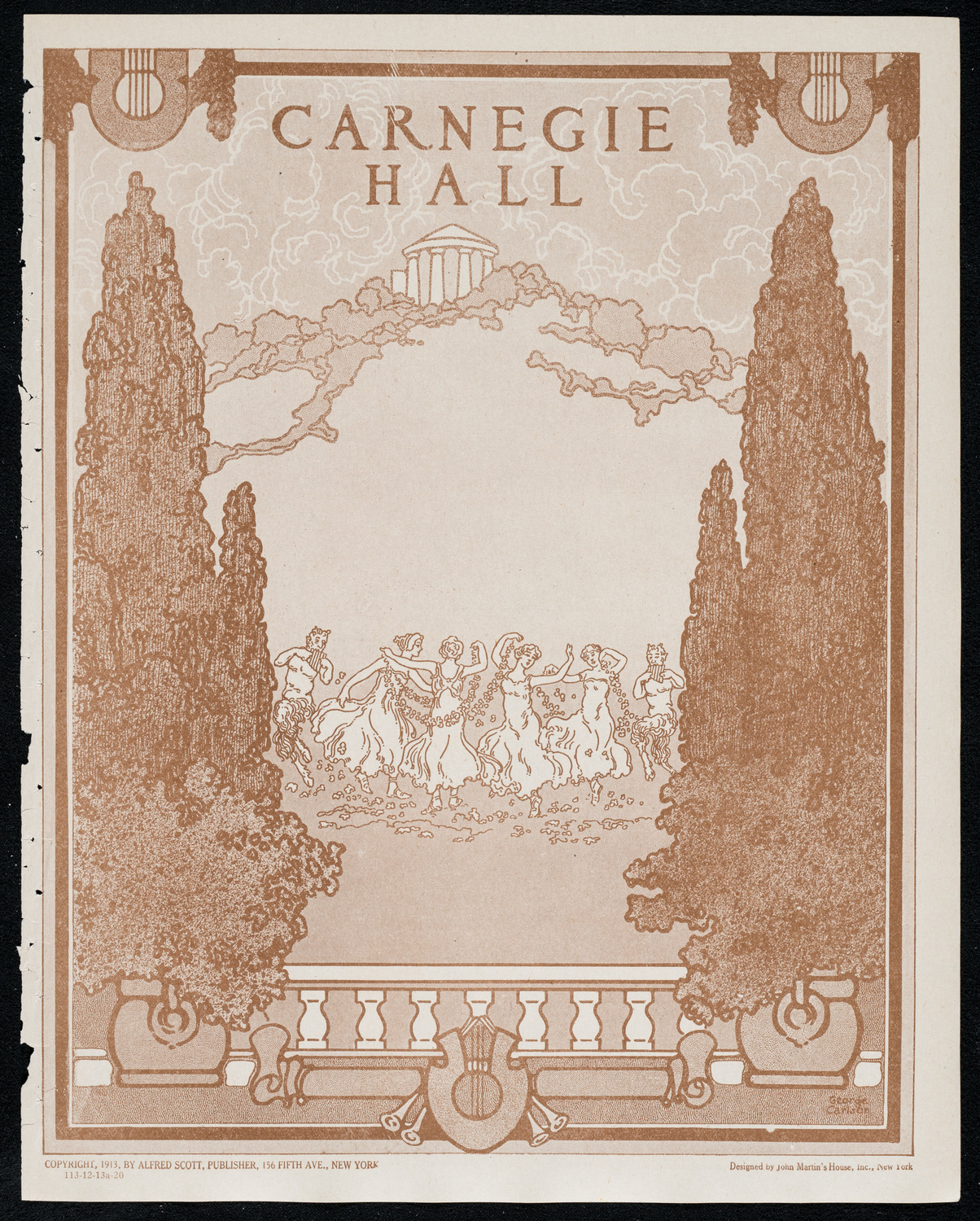 Váša Príhoda, Violin, December 13, 1920, program page 1