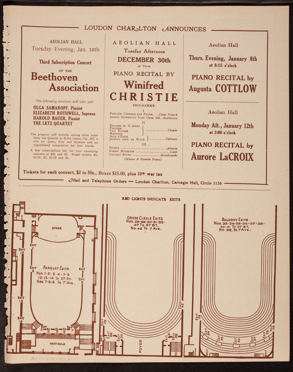 Meeting: Mecca Temple, December 29, 1919, program page 11