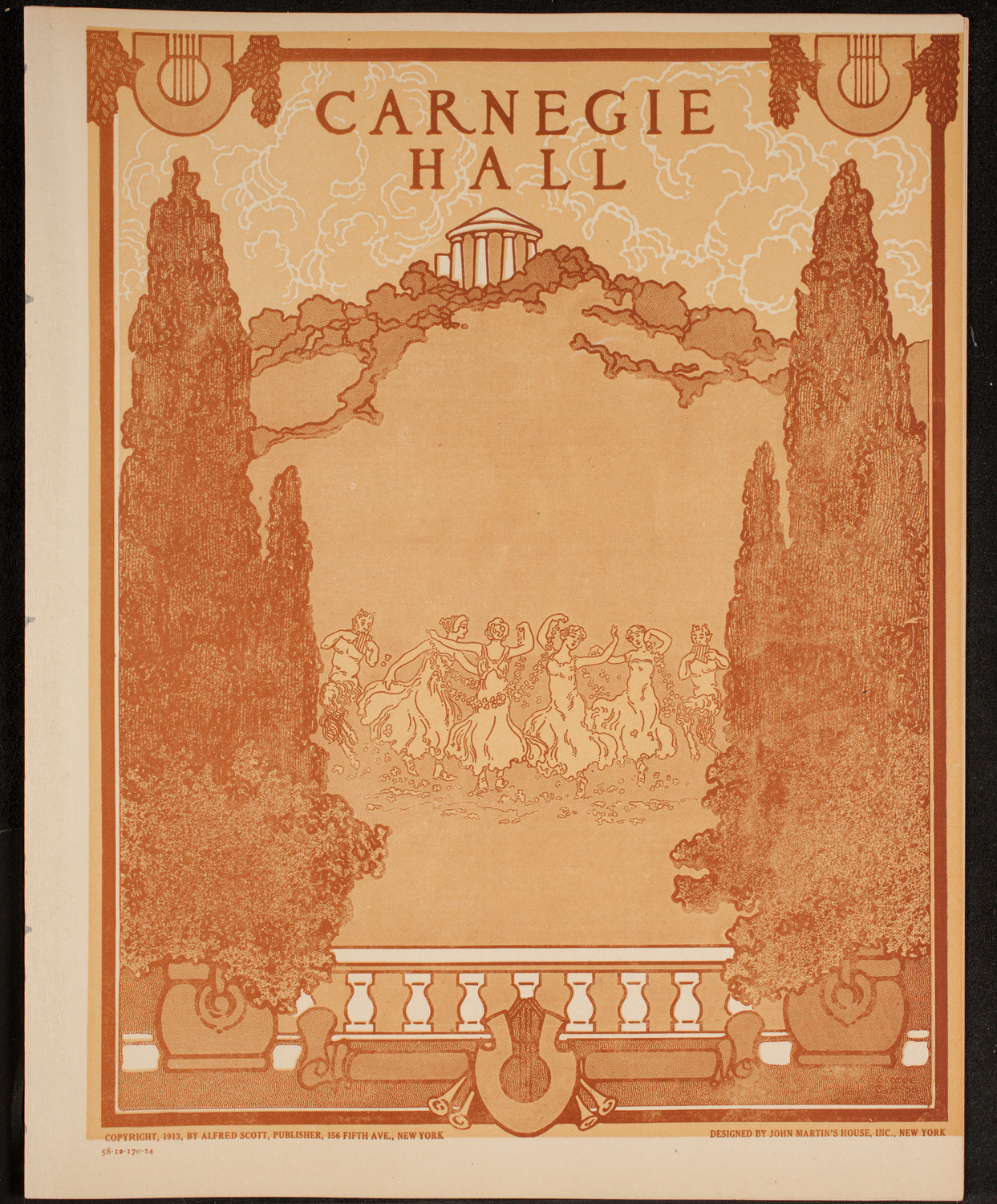 New York Philharmonic, December 17, 1914, program page 1