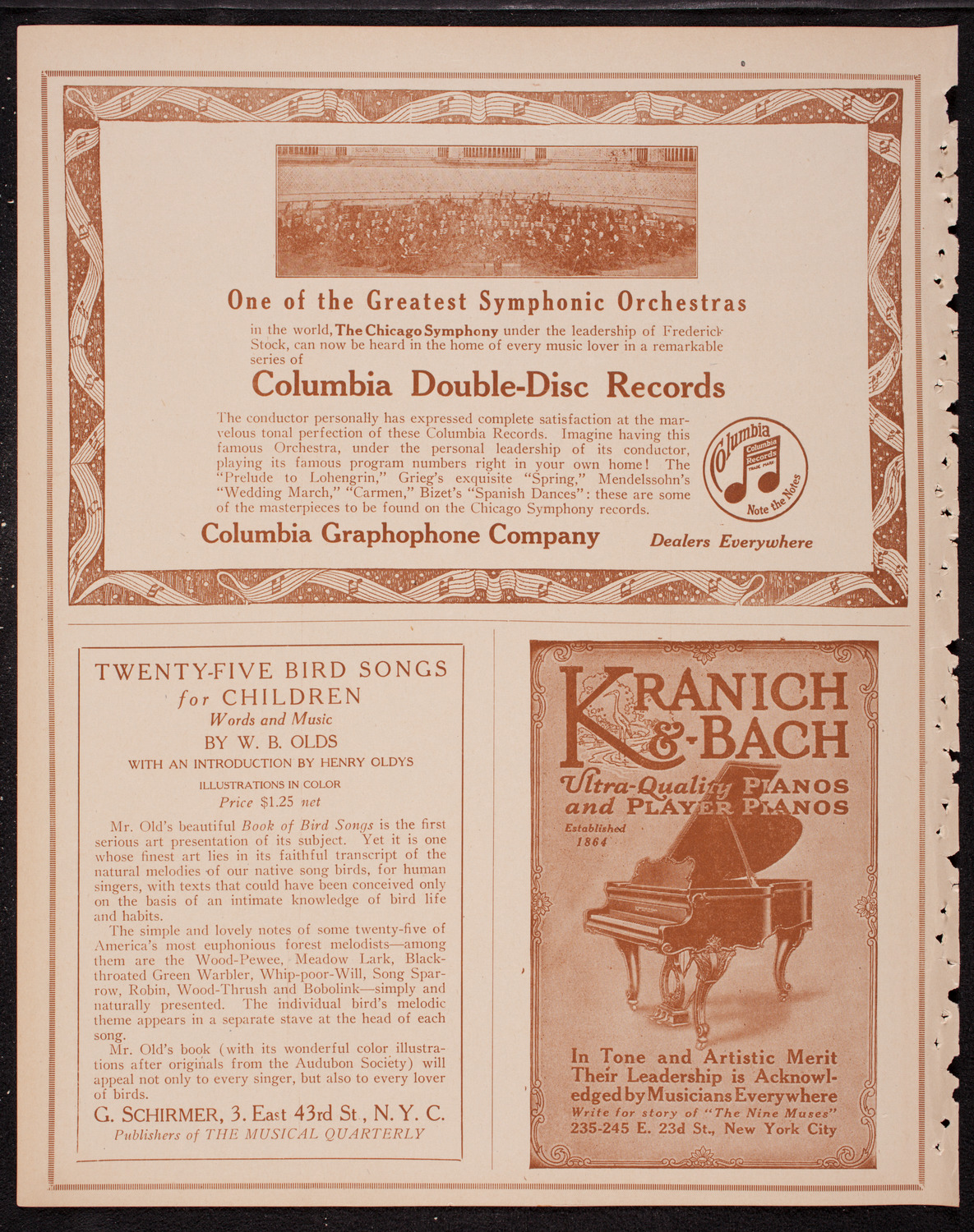 Symphony Concert for Young People, December 16, 1916, program page 6