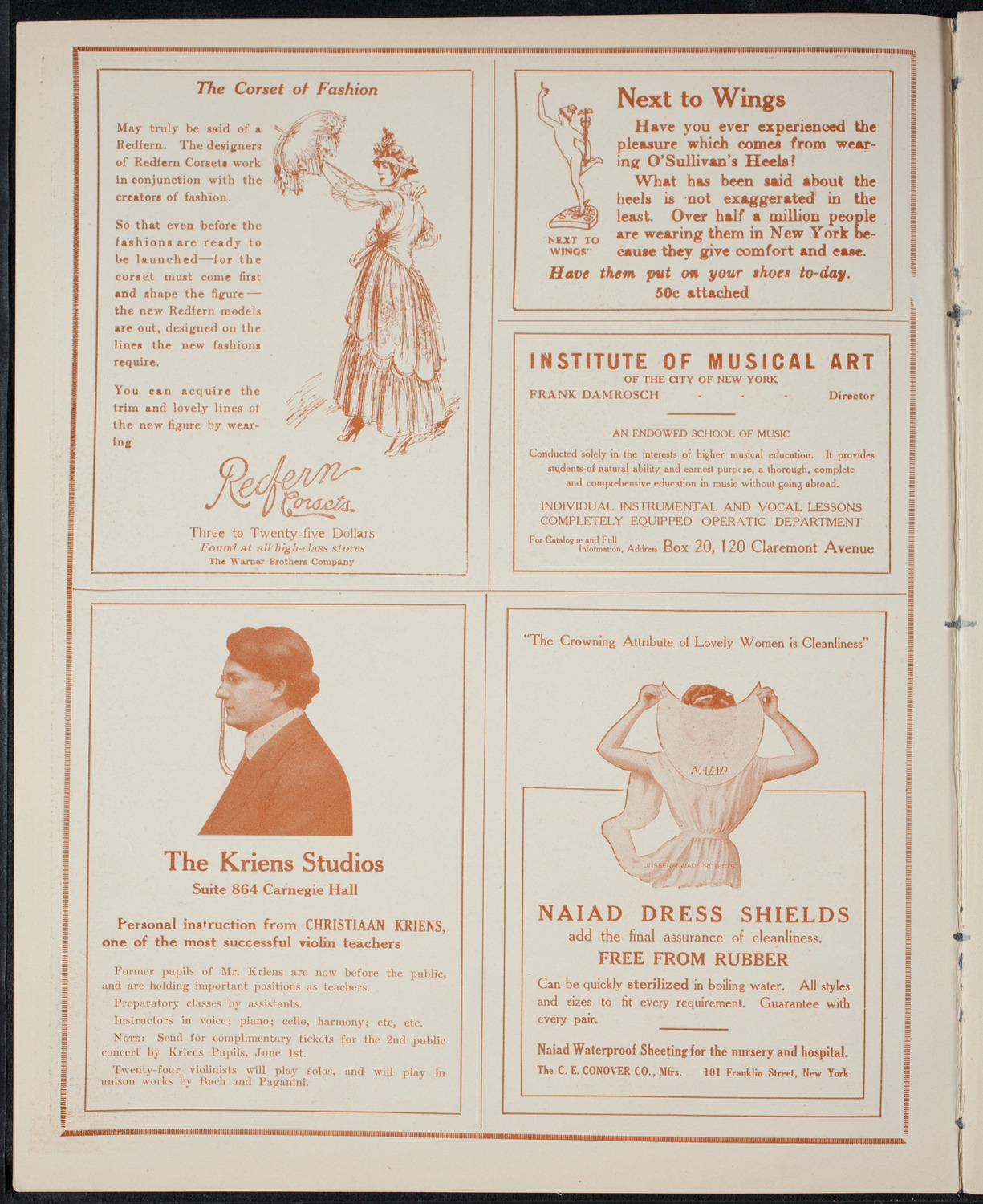 Graduation: Columbia University College of Pharmacy, May 13, 1915, program page 2