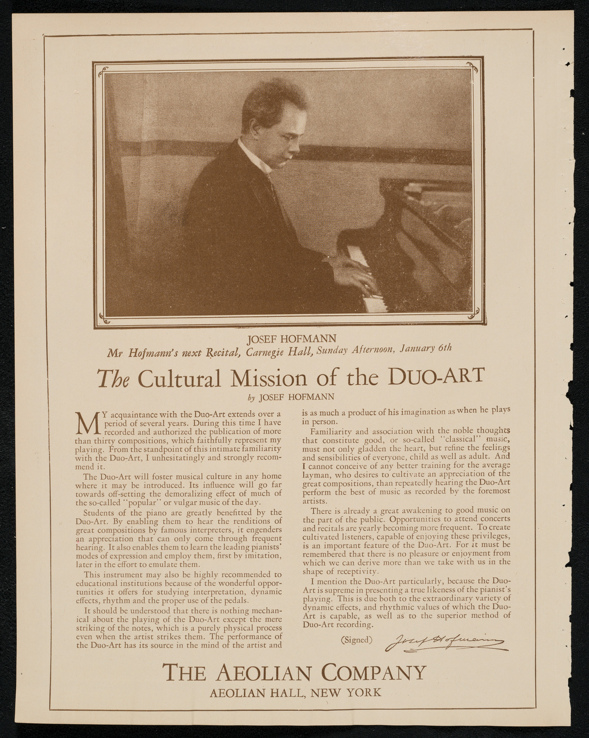 New York Symphony Orchestra: Beethoven Cycle, January 4, 1924, program page 2