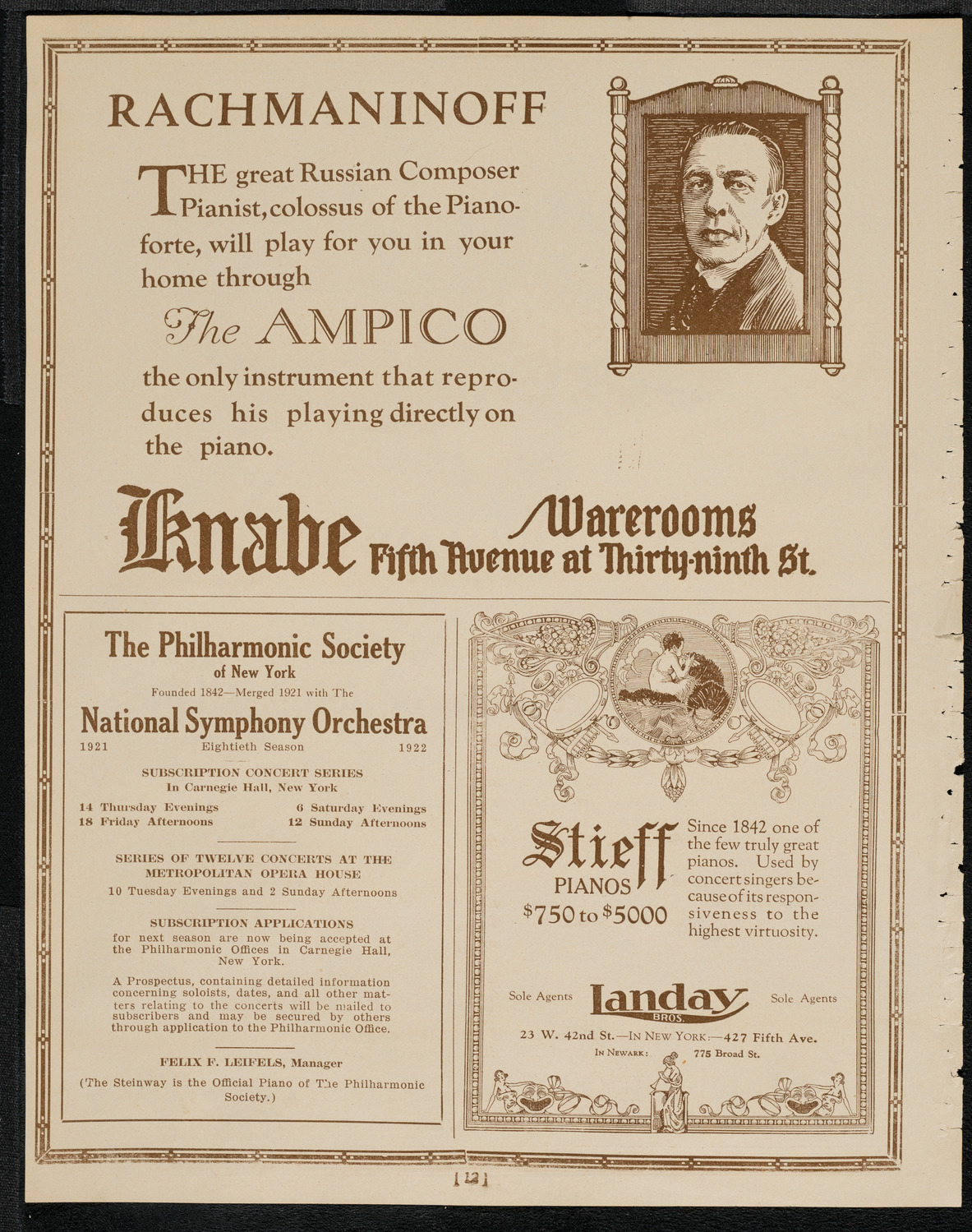 Lecture by Dr. Wilfred T. Grenfell, C.M.G, April 15, 1921, program page 12