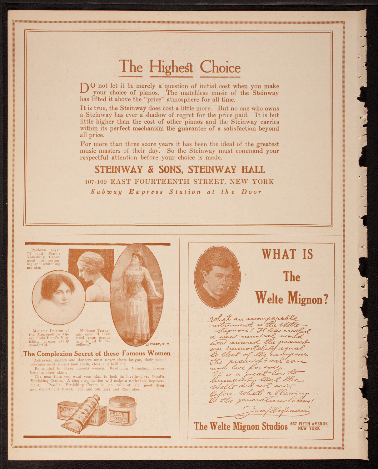 Graduation: Columbia University College of Pharmacy, May 17, 1917, program page 4