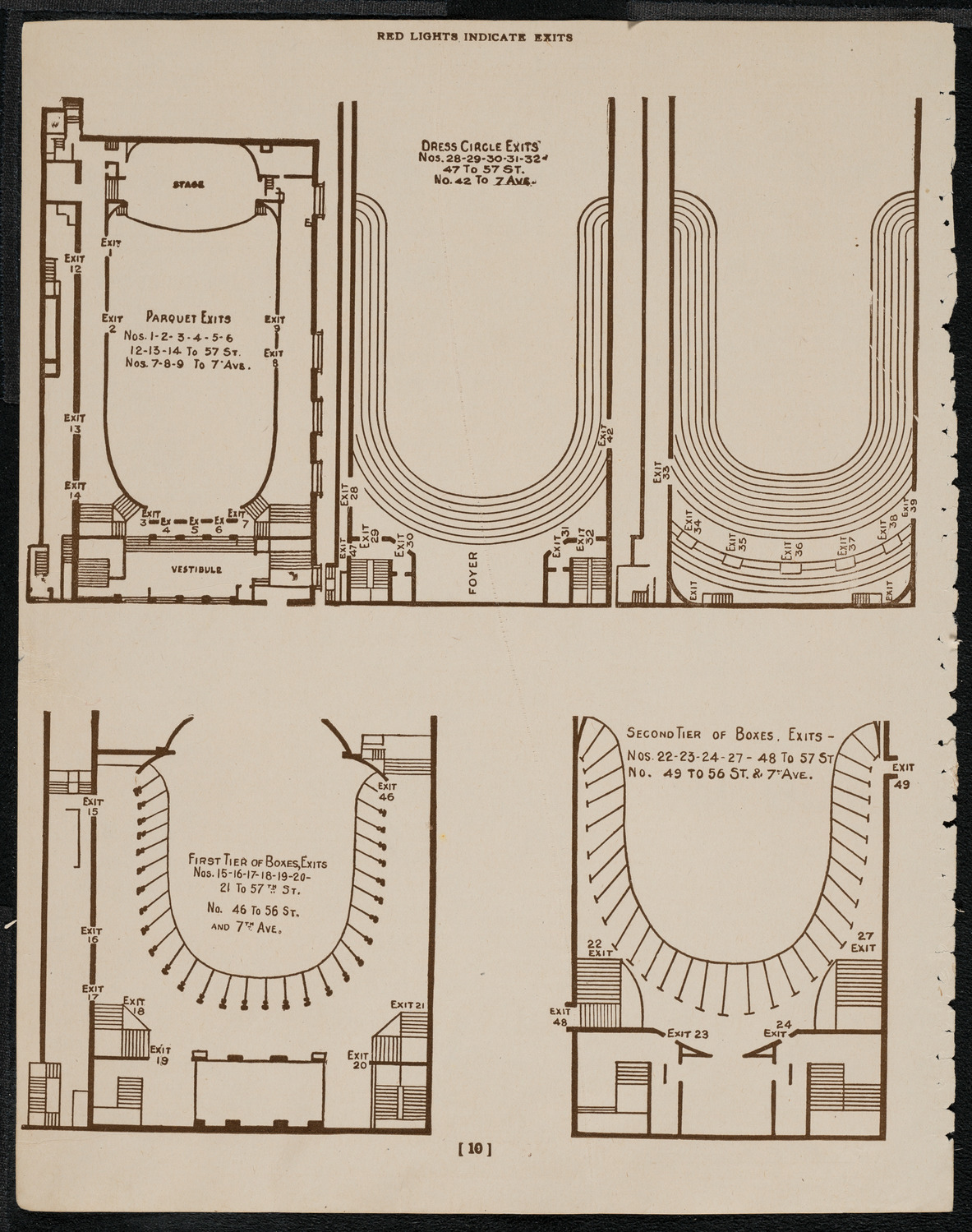 Dante Perrone and Elvira Sabbatini, June 12, 1921, program page 10