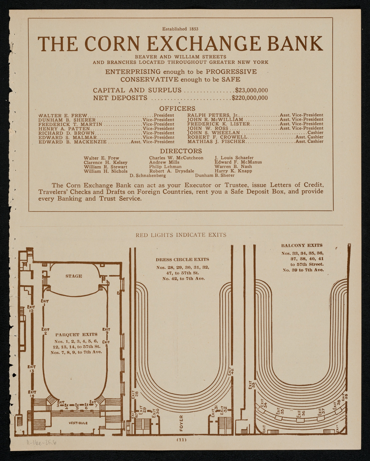 Percy Grainger, Piano, November 16, 1925, program page 11