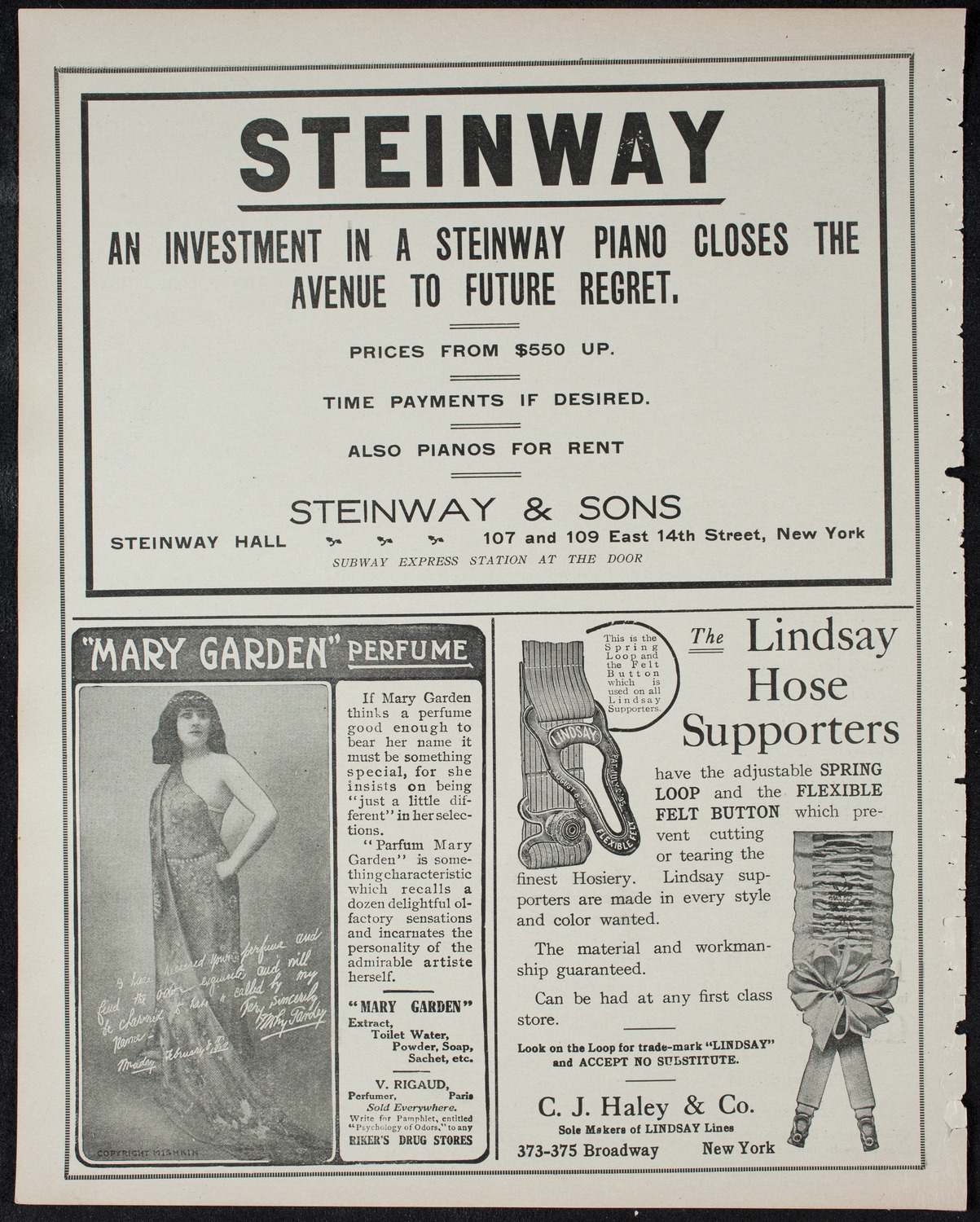 Burton Holmes Travelogue: Two Ways Around the World, February 12, 1911, program page 4