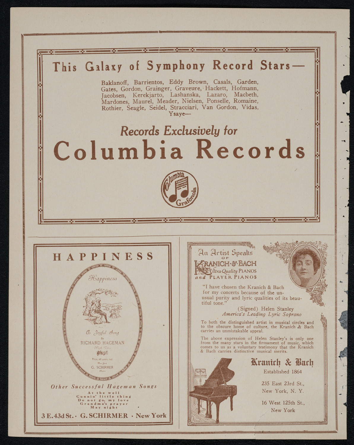 Symphony Concert for Young People, January 29, 1921, program page 6