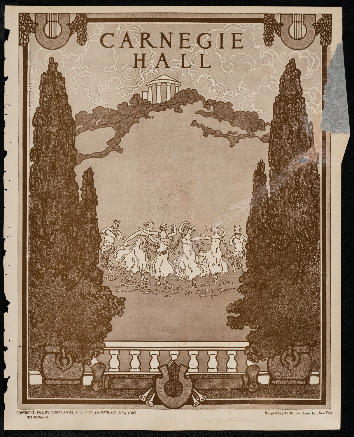 Boston Symphony Orchestra, March 18, 1922, program page 1