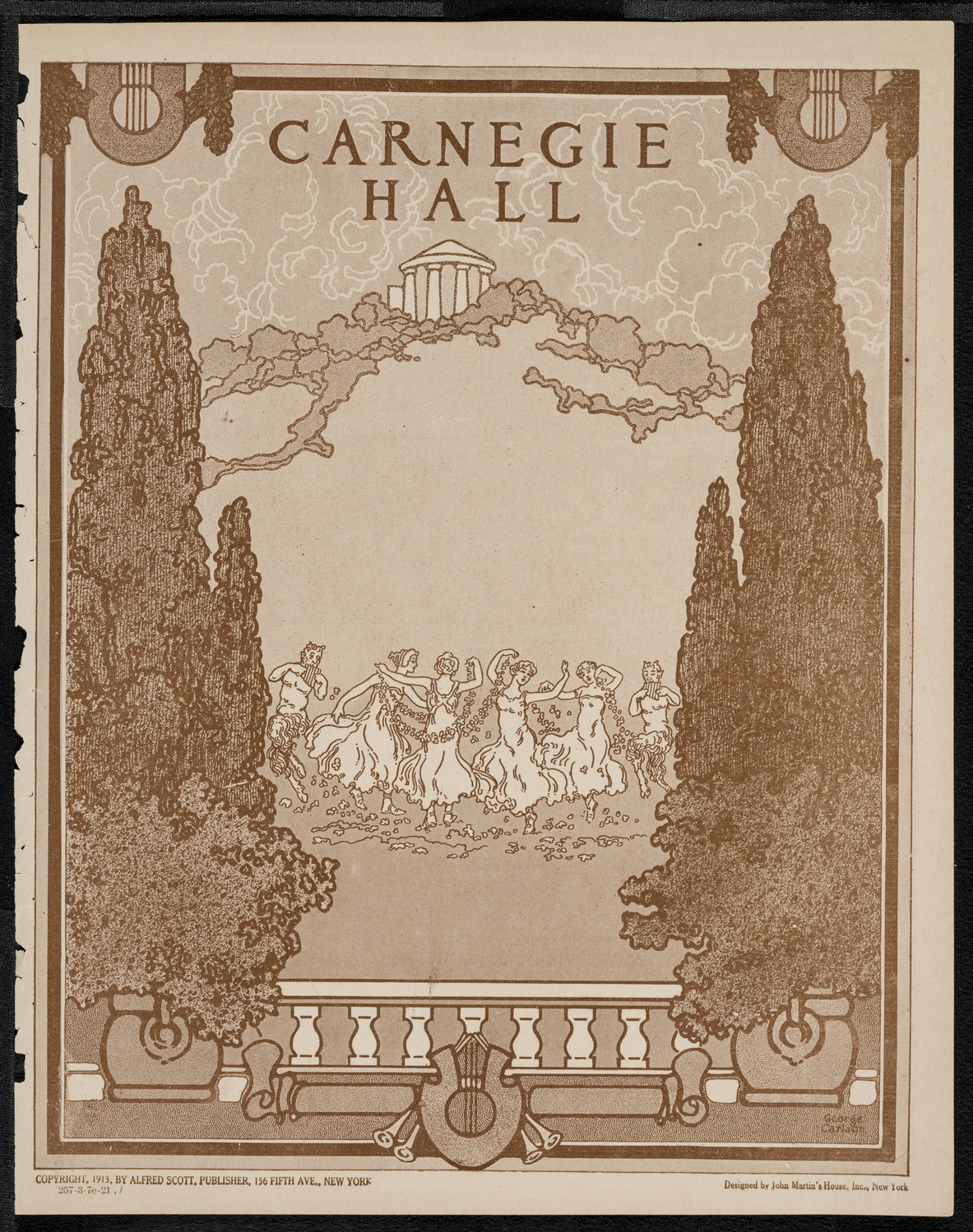 Mischa Levitzki, Piano, March 7, 1921, program page 1