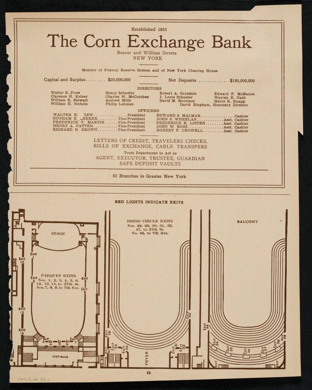 Philadelphia Orchestra, February 6, 1923, program page 11