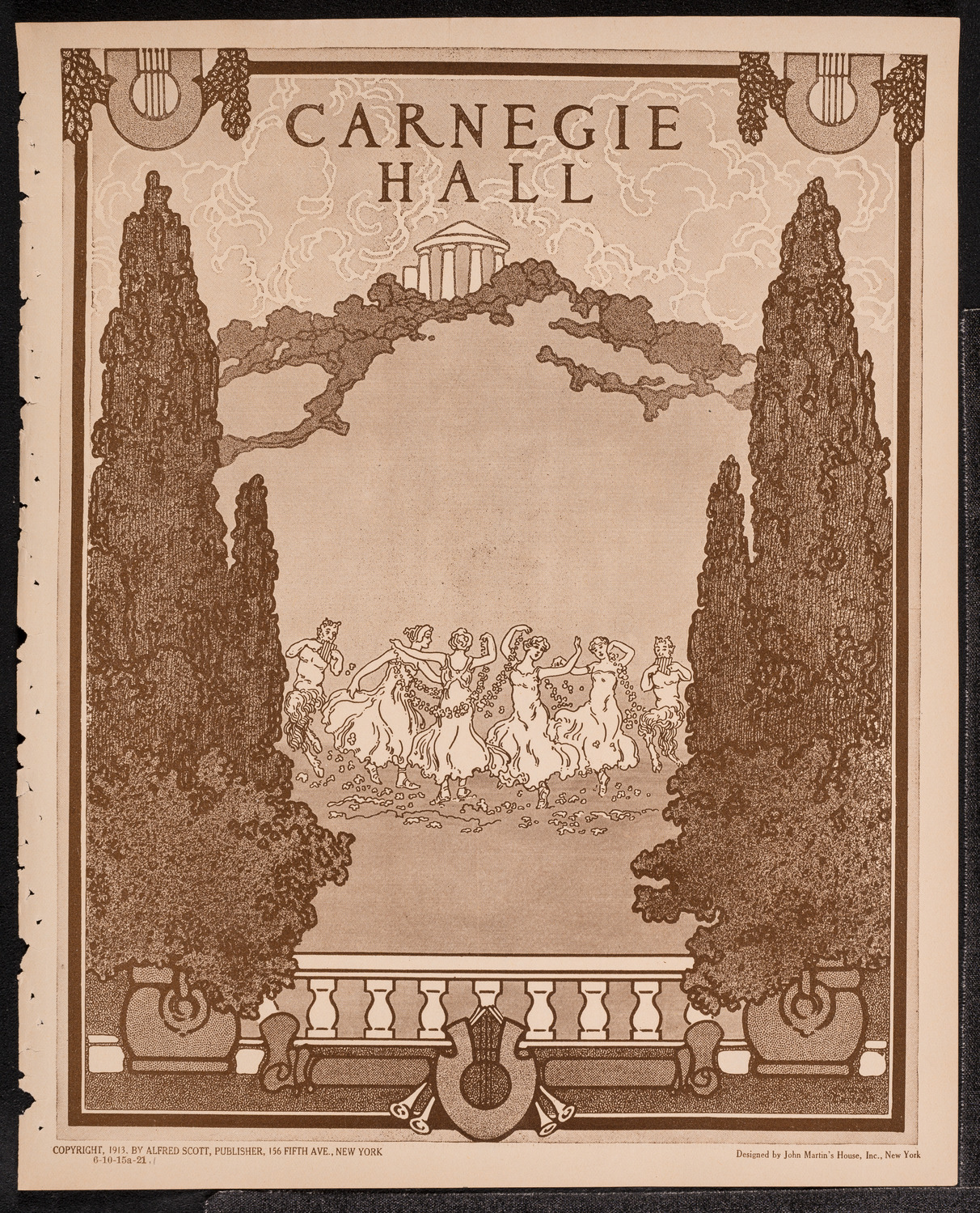 Elly Ney, Piano, October 15, 1921, program page 1