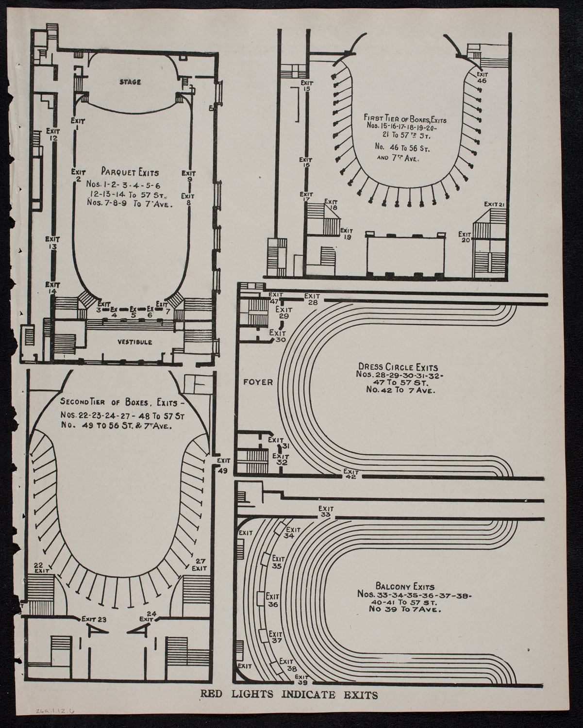 New York Philharmonic, January 26, 1912, program page 11