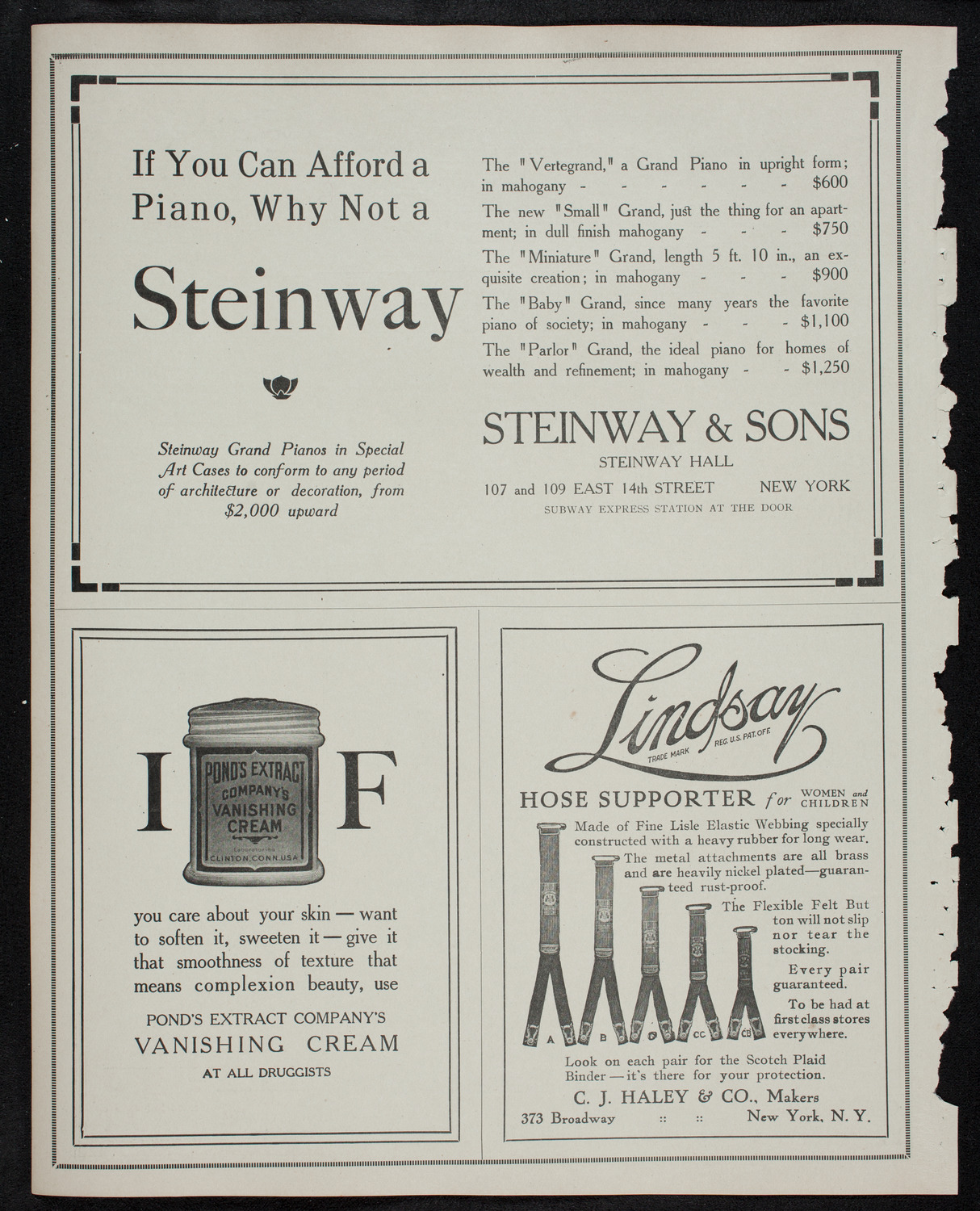 Symphony Photo Drama: Life of John Bunyan and his Pilgrim's Progress Allegory, December 13, 1912, program page 4