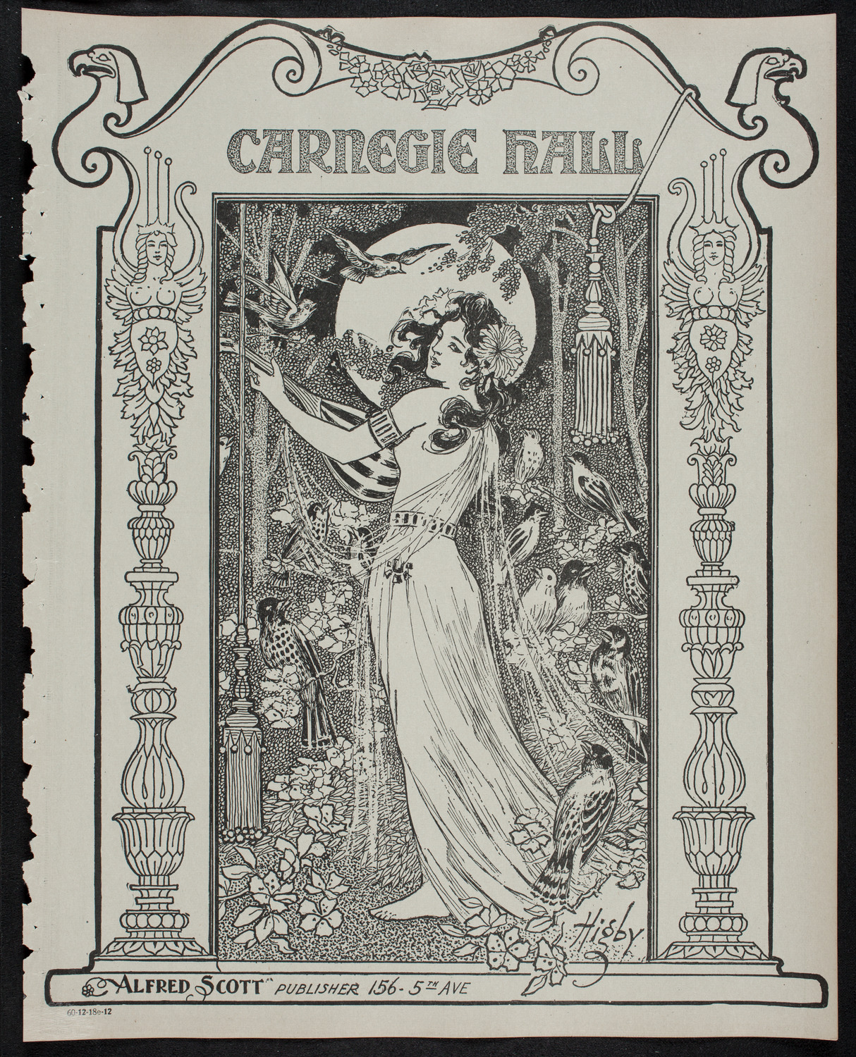 Symphony Photo Drama: Life of John Bunyan and his Pilgrim's Progress Allegory, December 18, 1912, program page 1