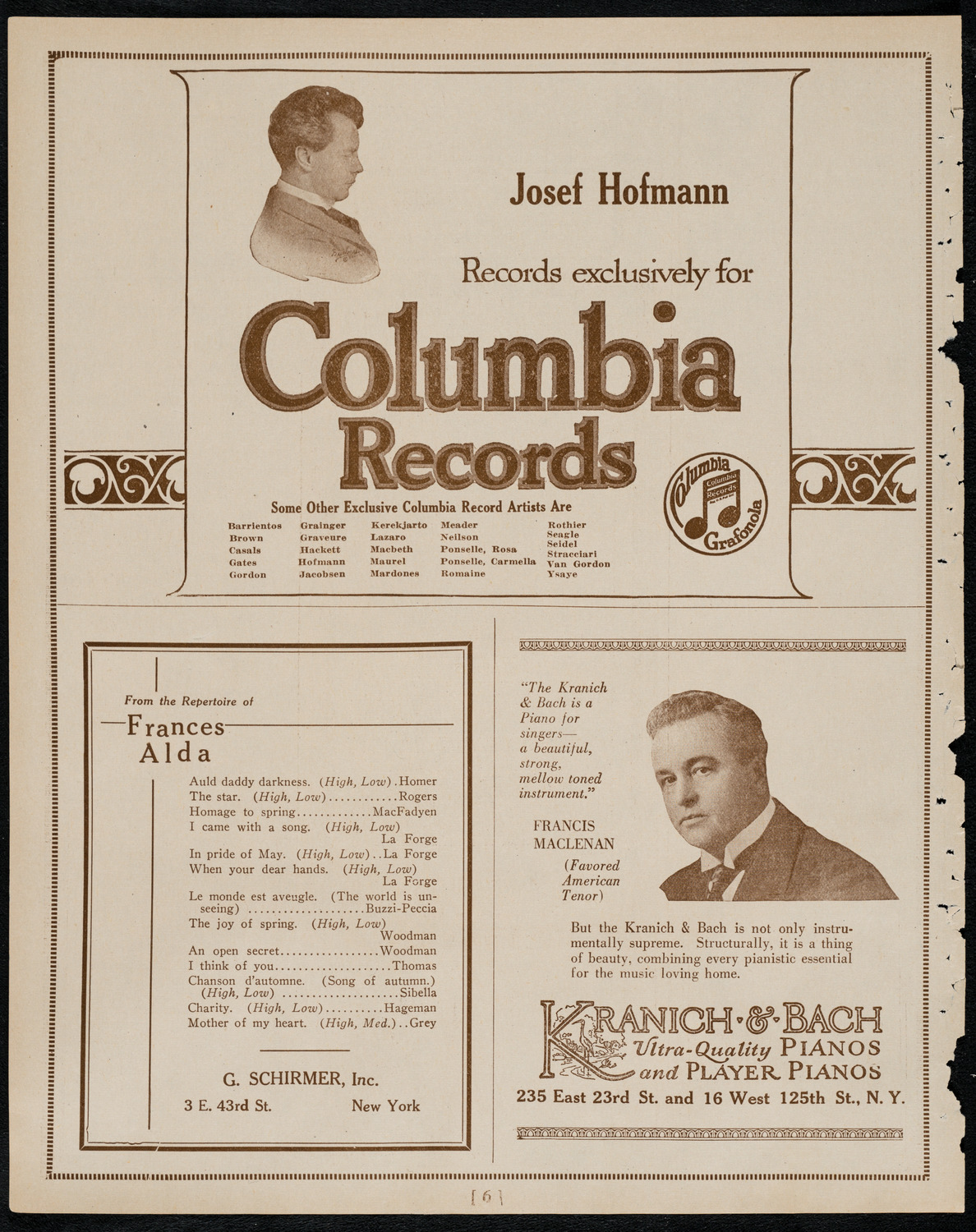 Burton Holmes Travelogue: Around the World, February 5, 1922, program page 6