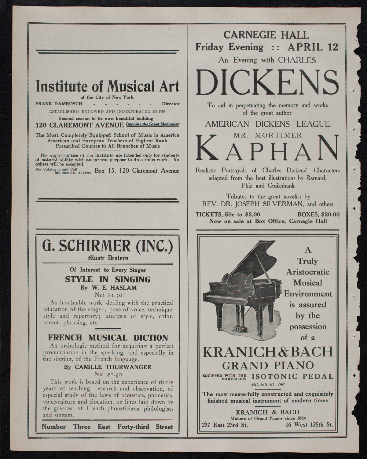 Newman Traveltalks: Scotland and Wales, March 10, 1912, program page 6