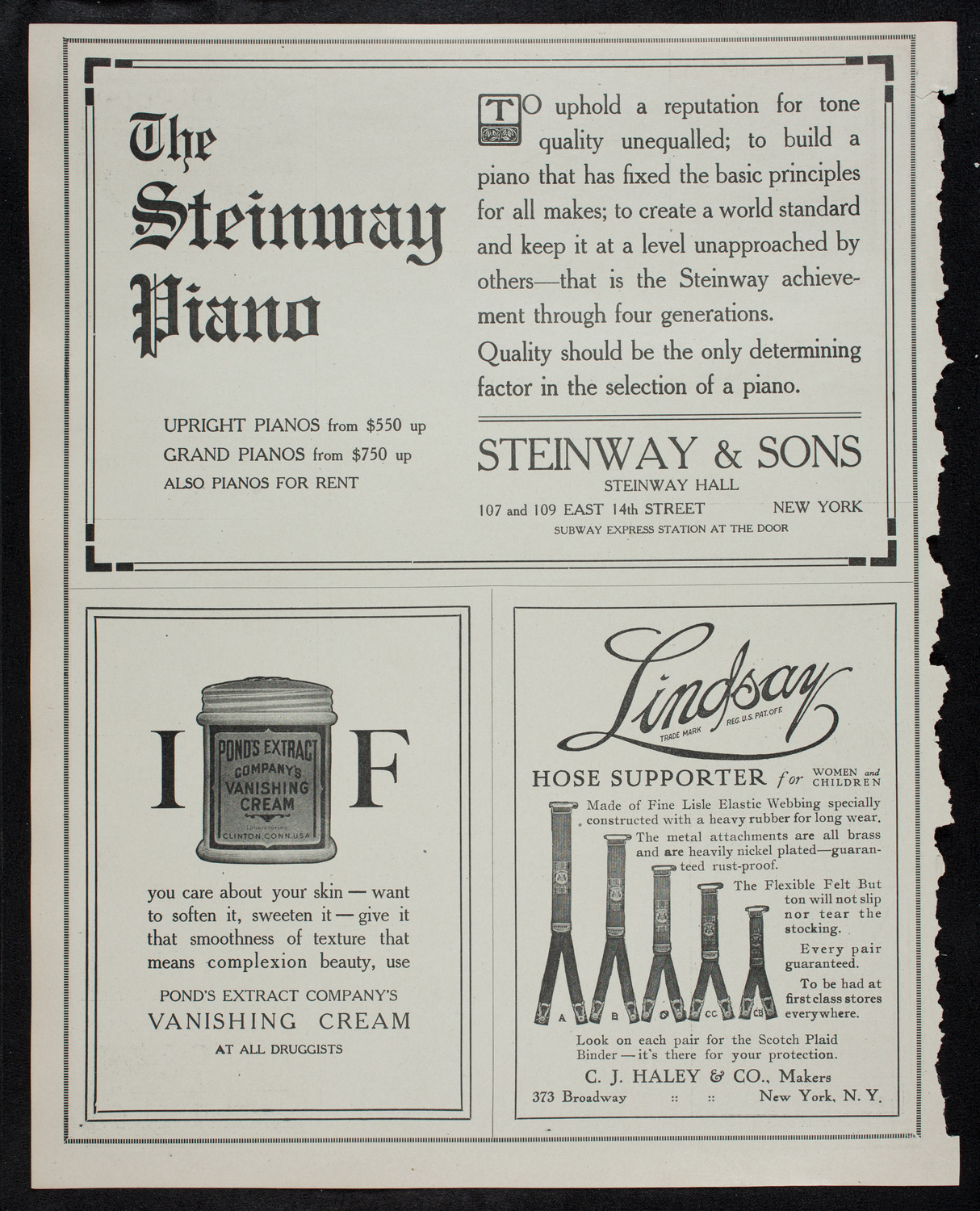 Newman Traveltalks: Switzerland, December 1, 1912, program page 4