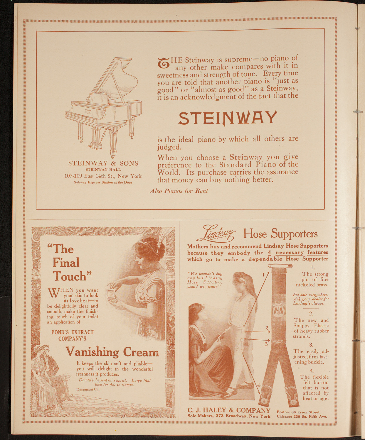 Elmendorf Lecture: Around the World Through the Panama Canal, November 8, 1914, program page 4