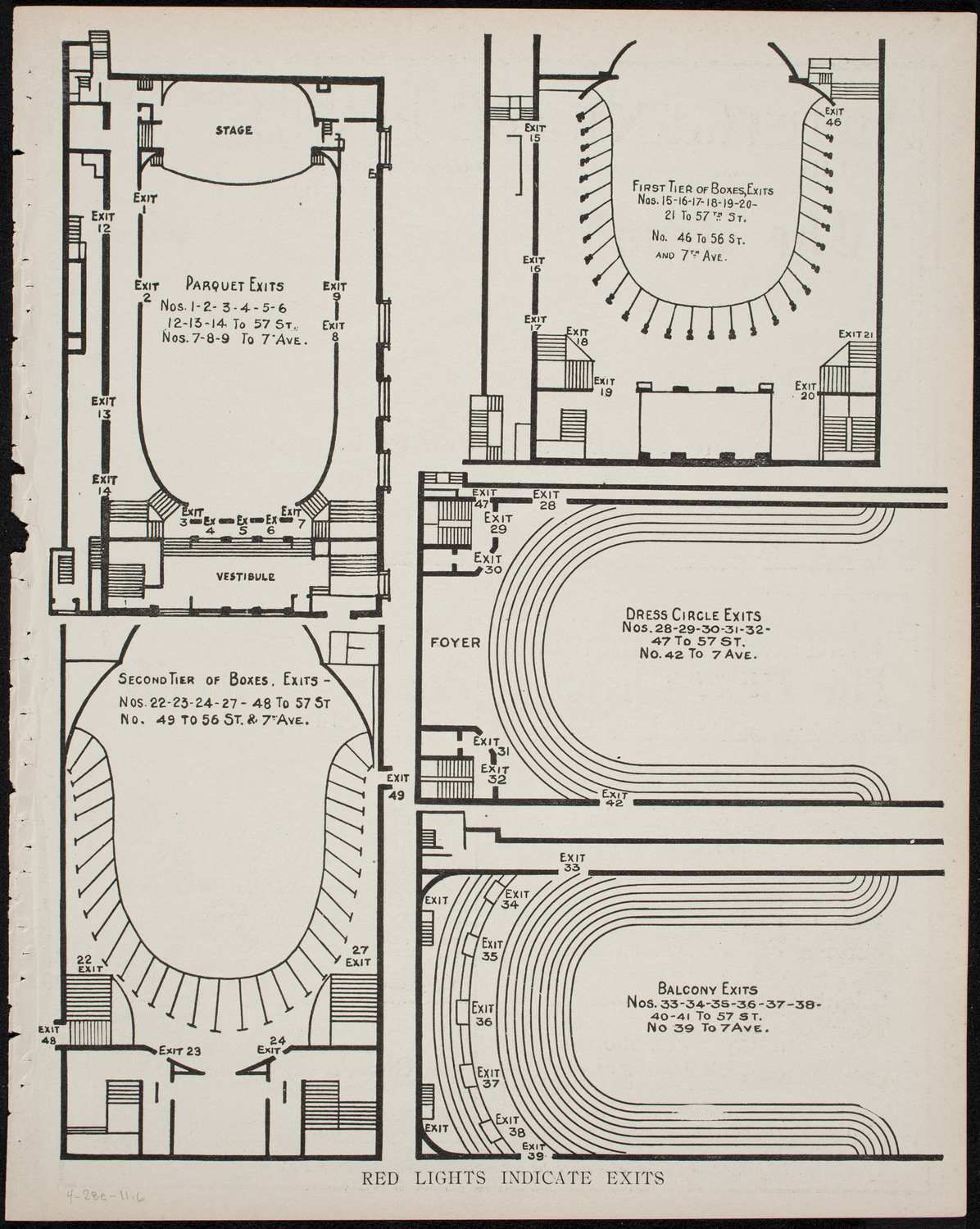 The Civic Forum, April 28, 1911, program page 11