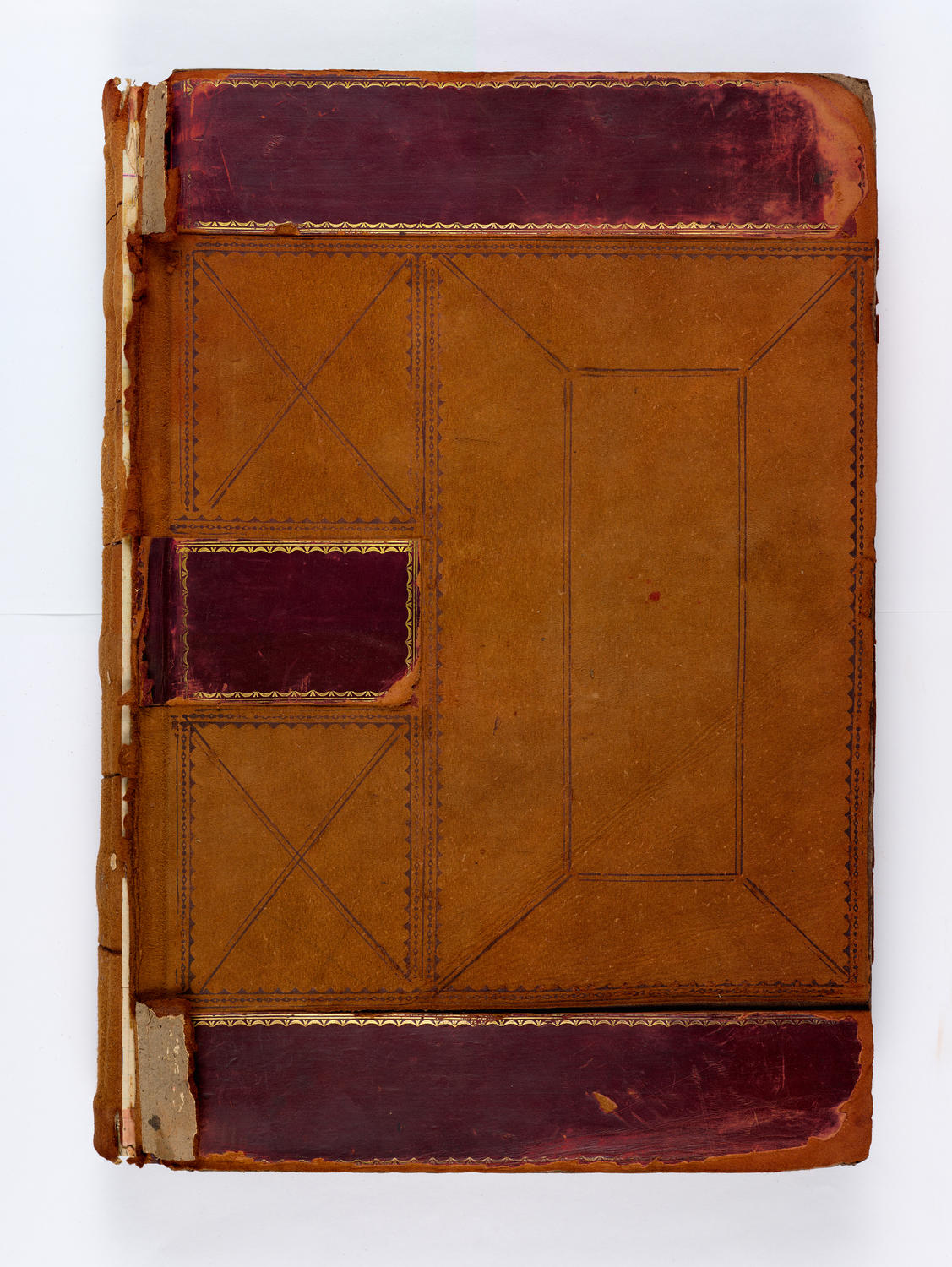 Music Hall Accounting Ledger, volume 1, front cover