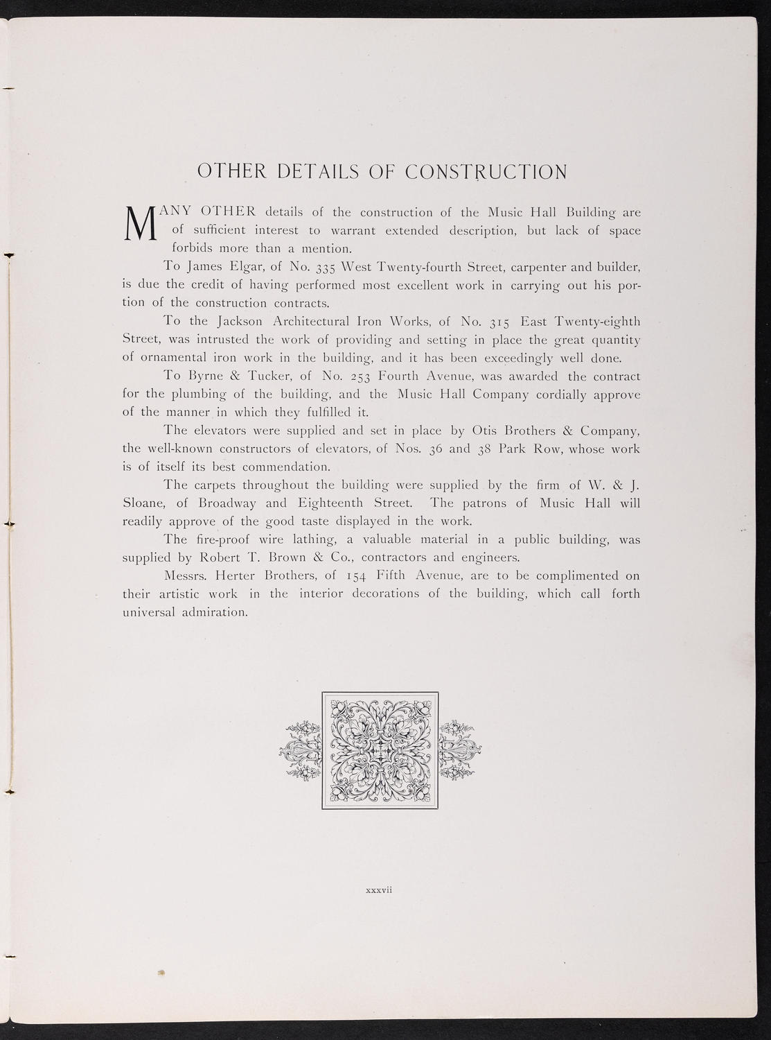 Opening Week Music Festival: Opening Night of Carnegie Hall, May 5, 1891, souvenir program page 48