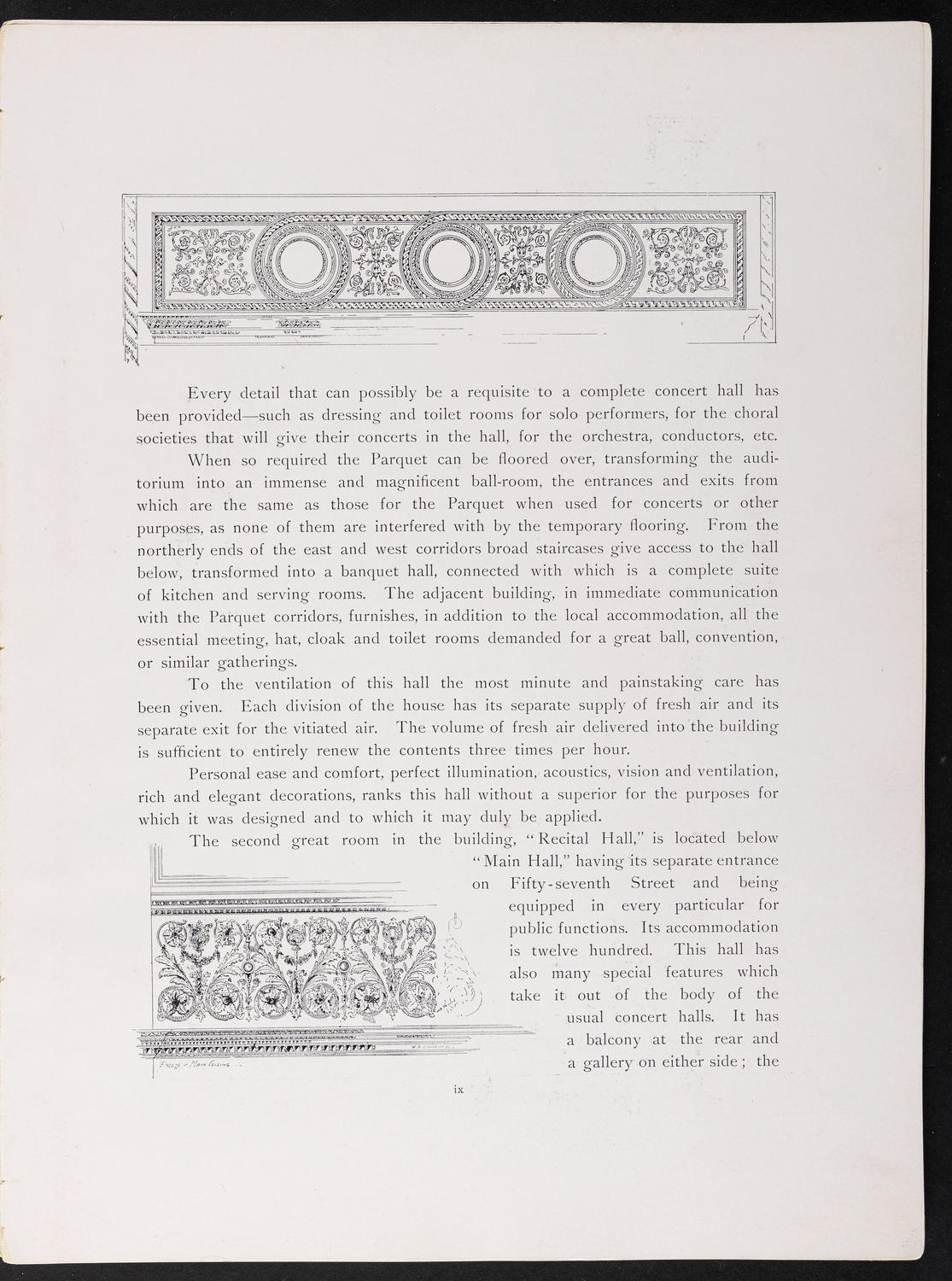 Opening Week Music Festival: Opening Night of Carnegie Hall, May 5, 1891, souvenir program page 17