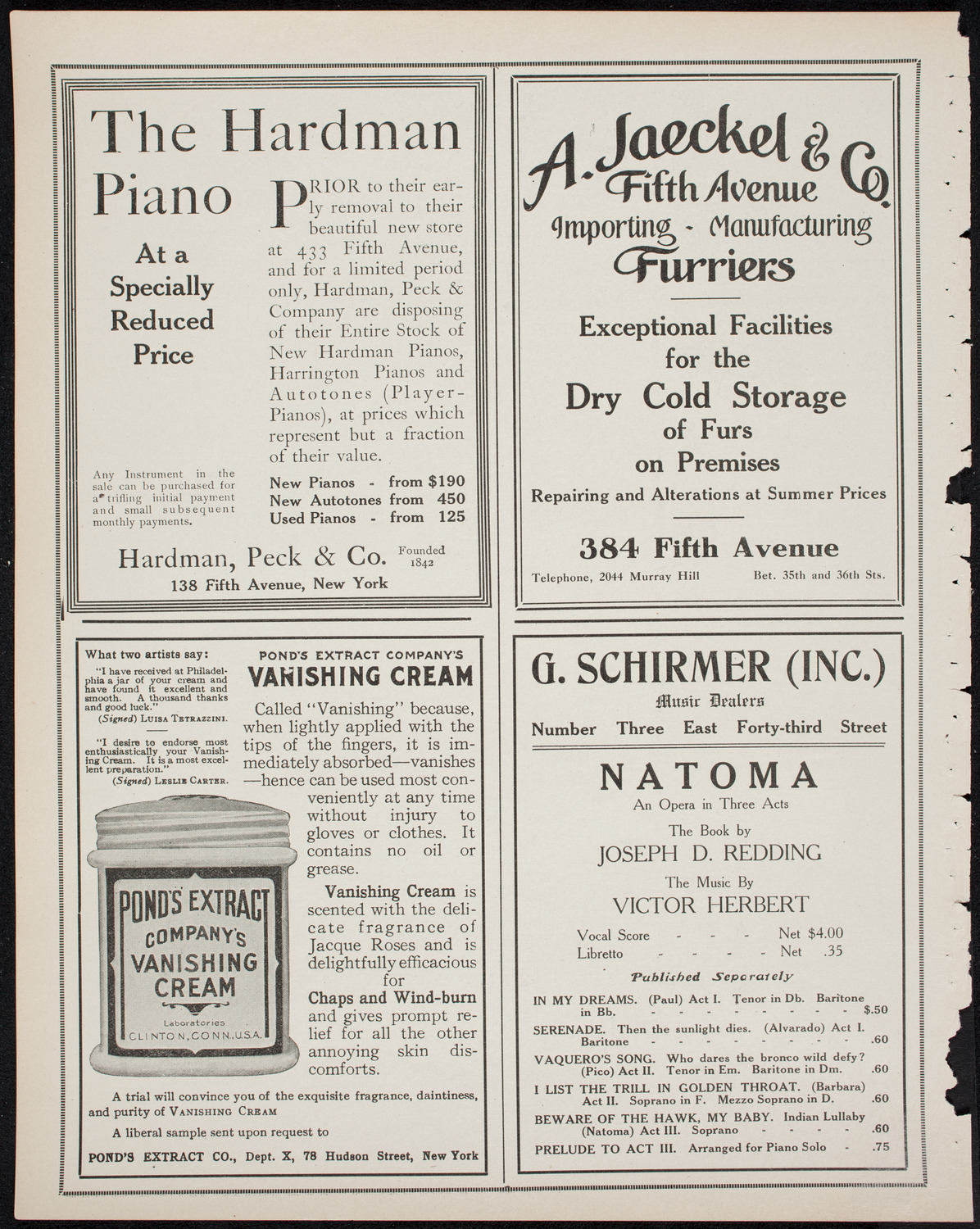 Wartburg Orphans' Farm School Juvenile Orchestra, May 30, 1911, program page 8