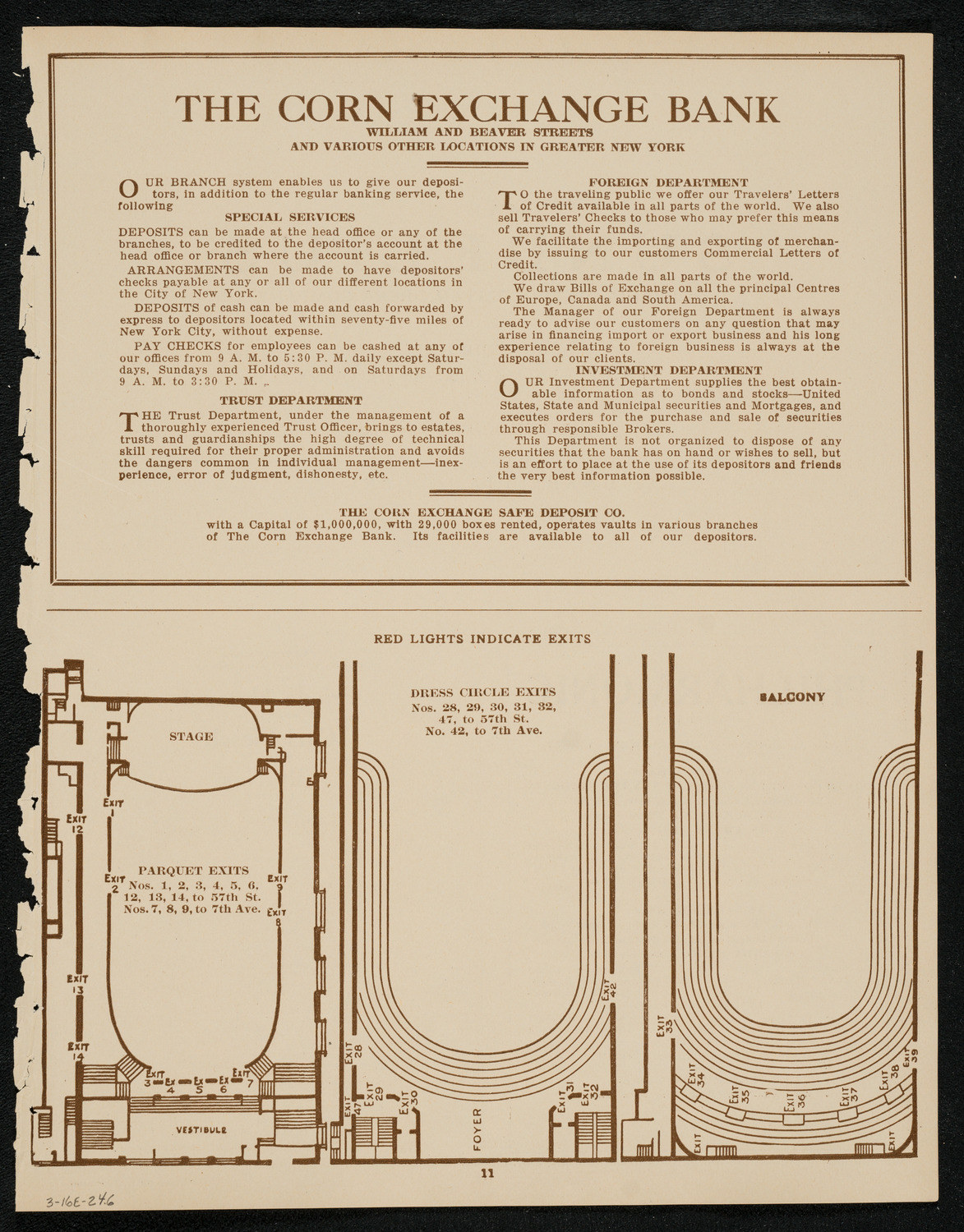 Marie Sundelius, Soprano, March 16, 1924, program page 11