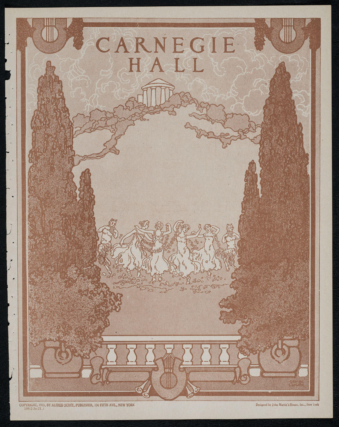 Boston Symphony Orchestra, February 3, 1921, program page 1