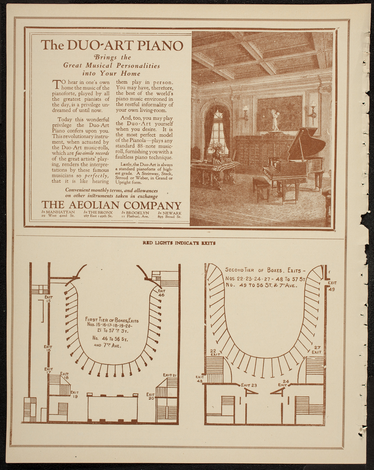 New York Philharmonic, February 6, 1920, program page 10