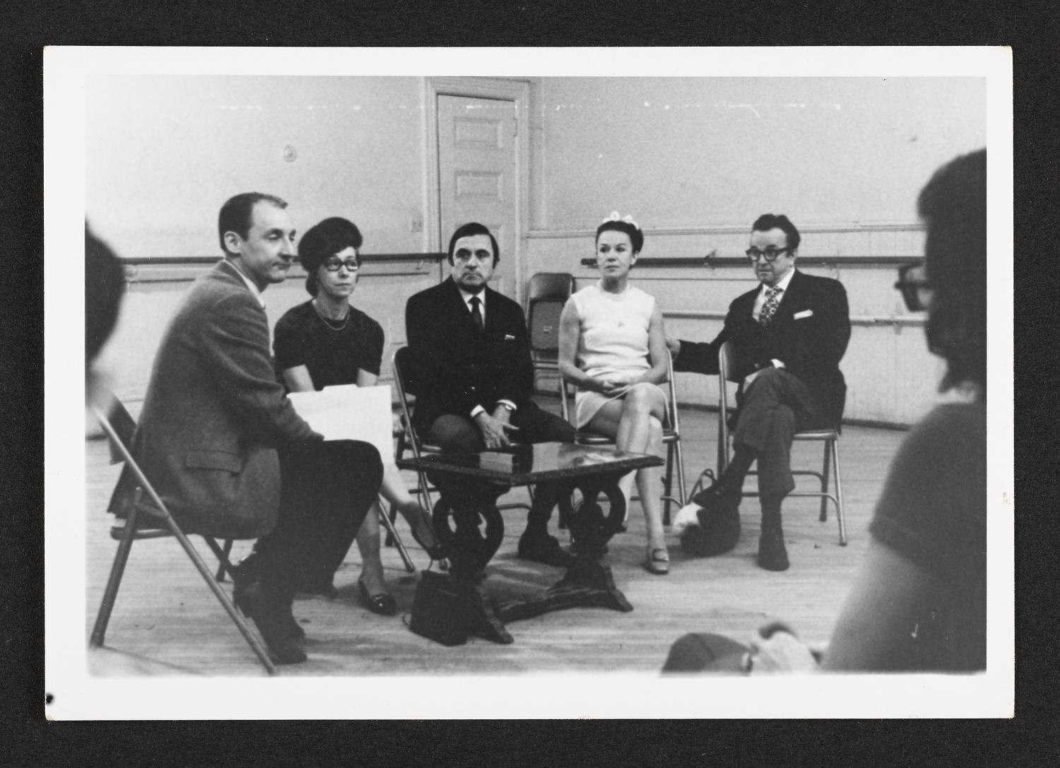 Meeting of Socrates Birsky's Ballet Club at Ballet Arts, Carnegie Hall Studio #61, c. 1960s