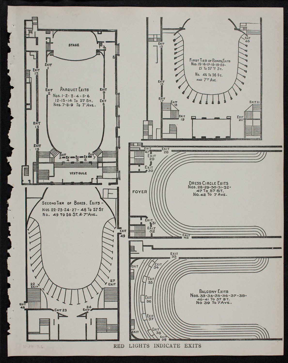 Efrem Zimbalist, Violin, November 21, 1911, program page 11