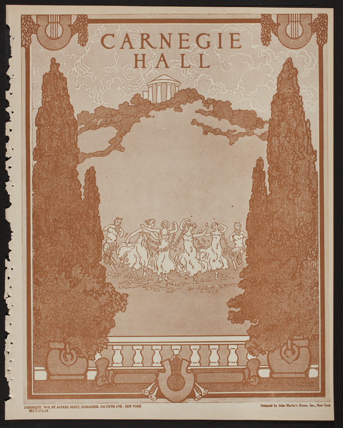 Lecture by Lieutenant Patrick Alva O'Brien, R.F.C., March 17, 1918, program page 1