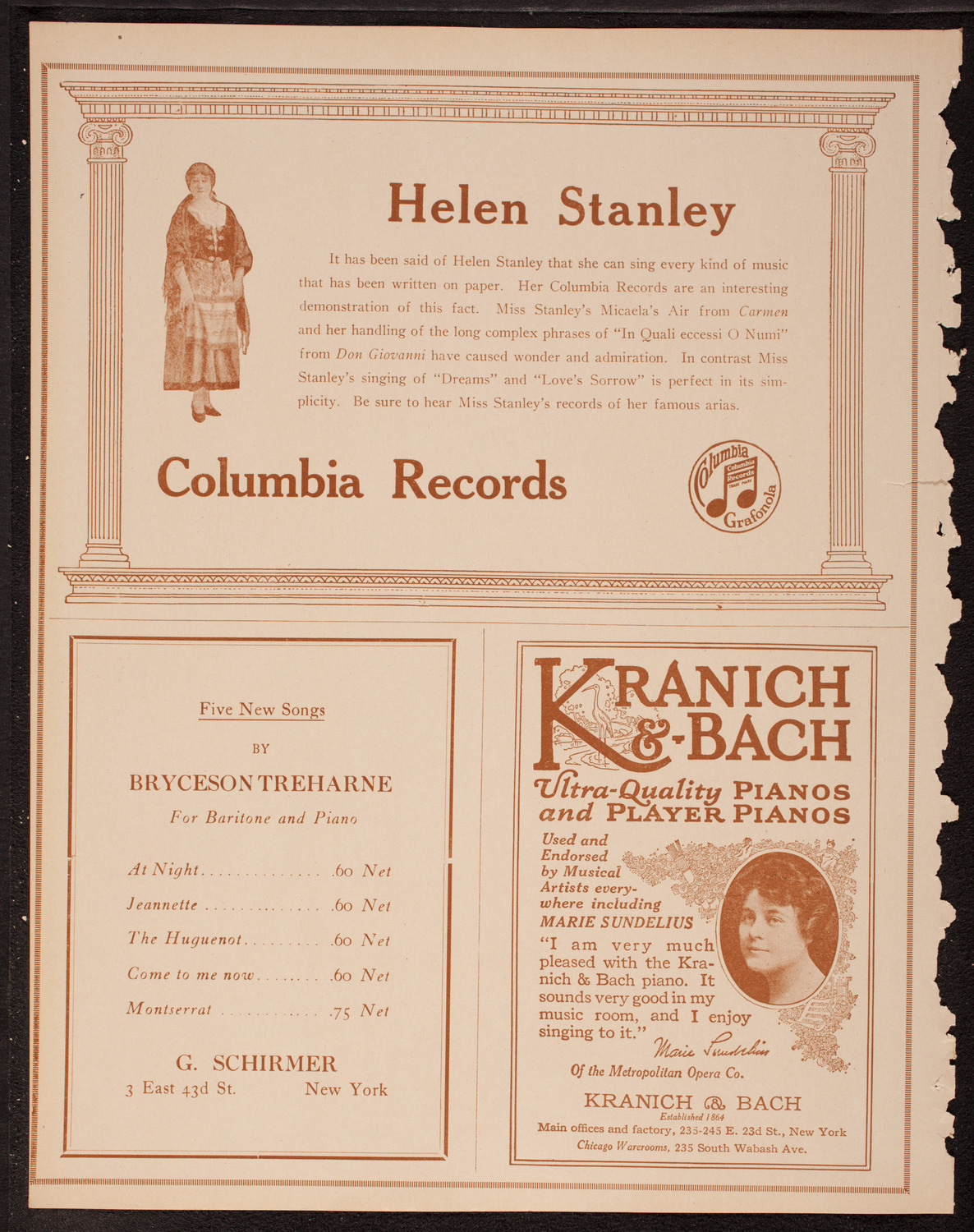 Symphony Concert for Young People, November 17, 1917, program page 6