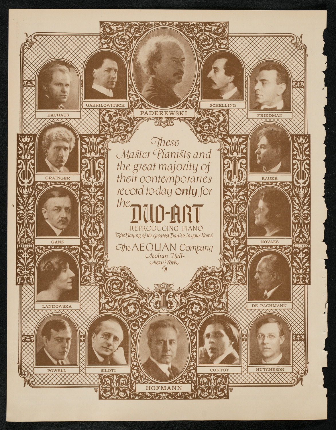 Rt. Rev. Monsignor R. Barry-Doyle: The Call of the East, April 16, 1924, program page 2