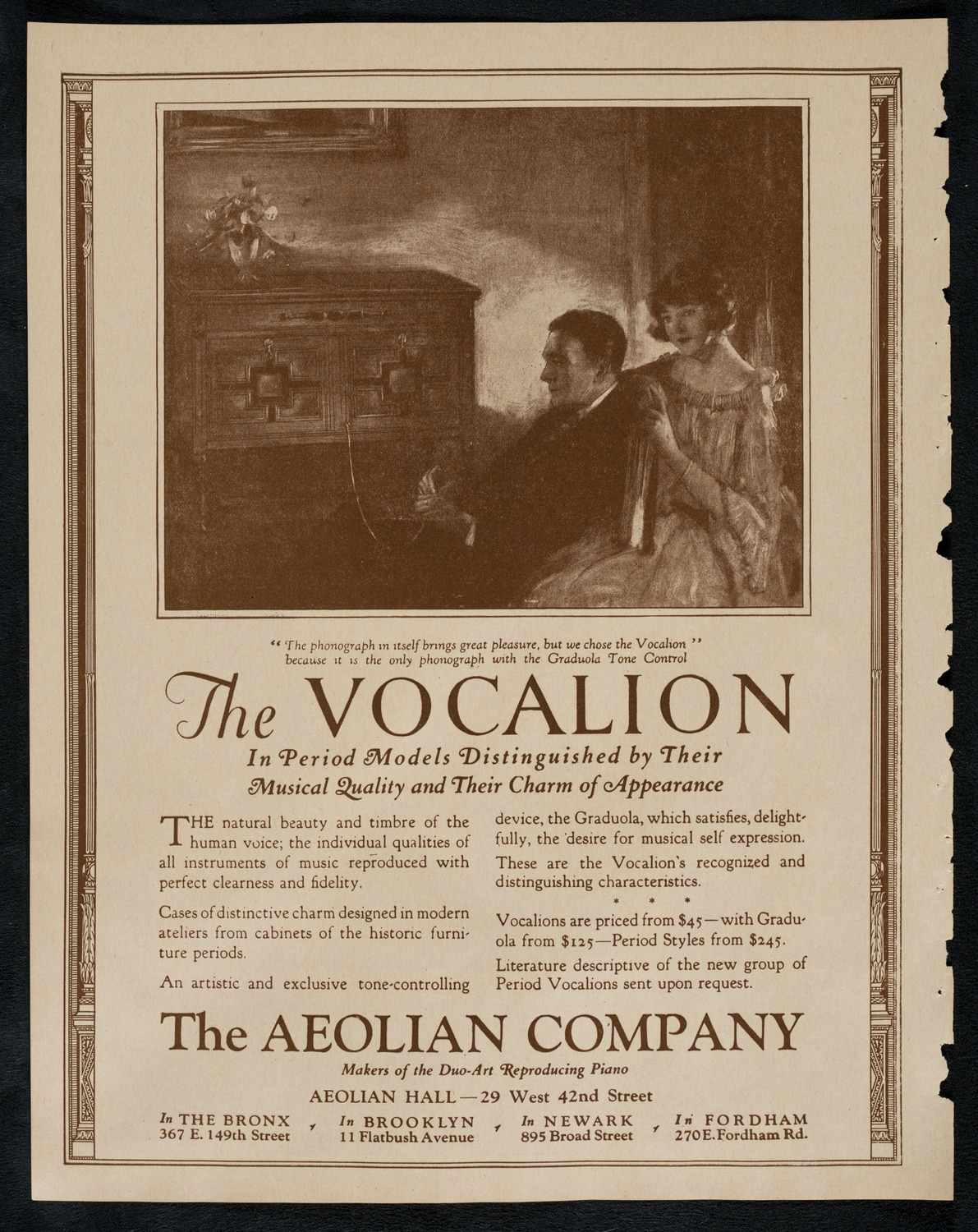 Albert Spalding, Violin, March 18, 1923, program page 2