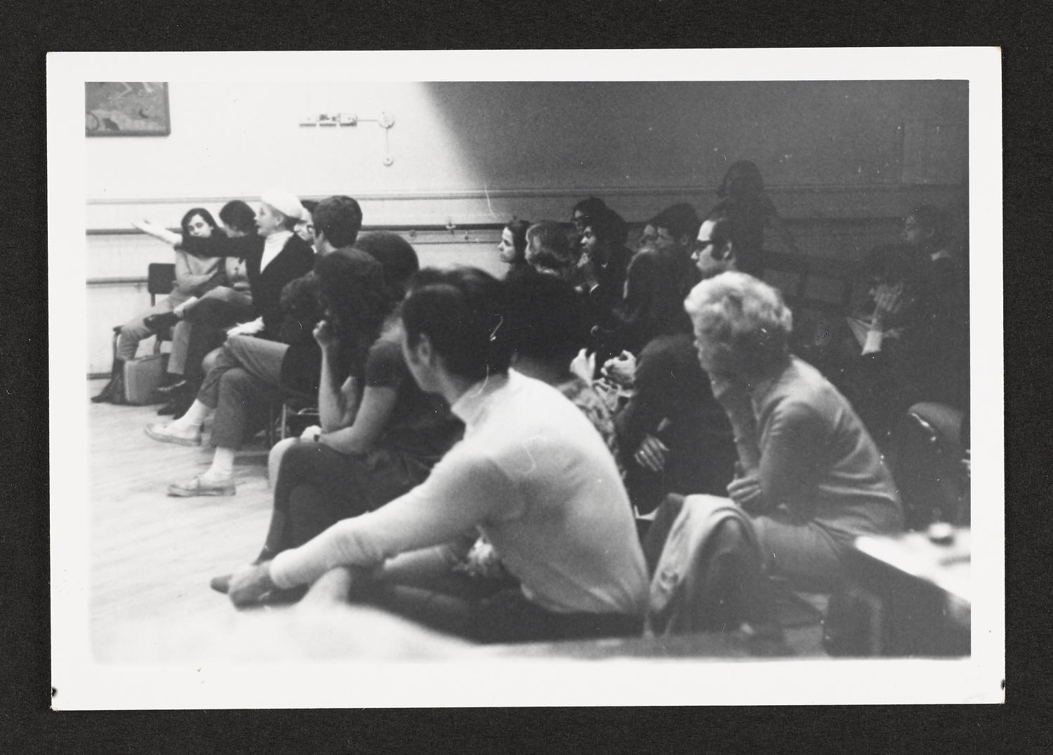 Meeting of the Ballet Club at Ballet Arts, Carnegie Hall Studio #61, c. 1960s