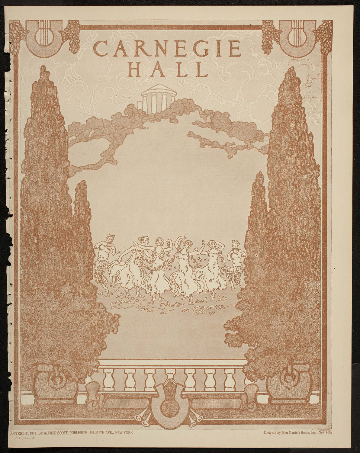 Lecture by Roy Chapman Andrews, May 4, 1920, program page 1